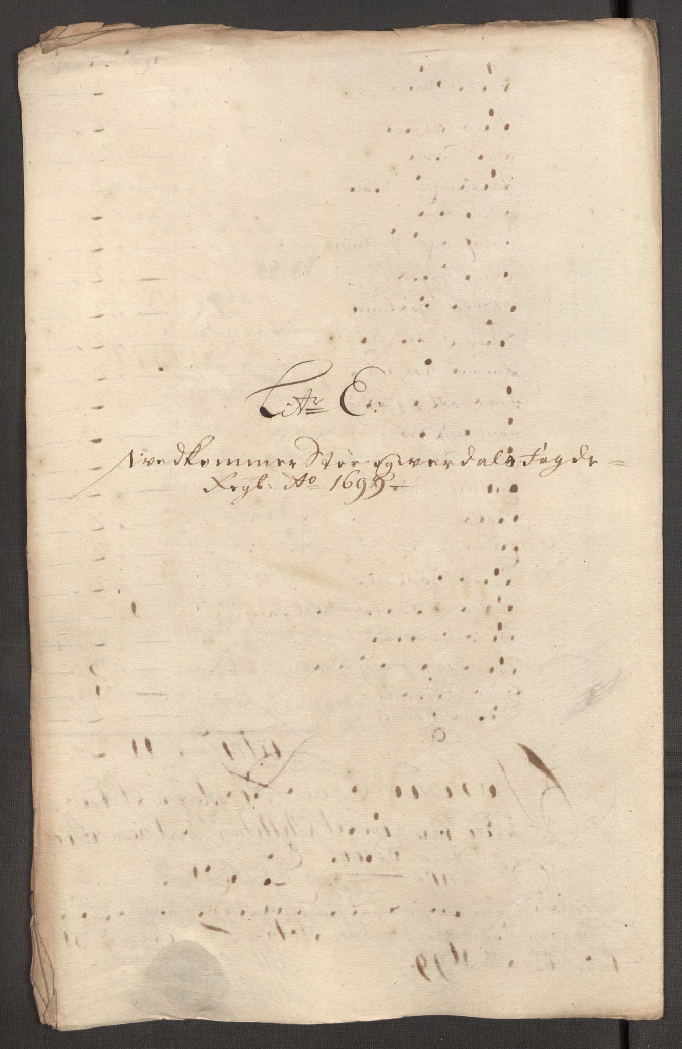 Rentekammeret inntil 1814, Reviderte regnskaper, Fogderegnskap, AV/RA-EA-4092/R62/L4191: Fogderegnskap Stjørdal og Verdal, 1699, s. 143