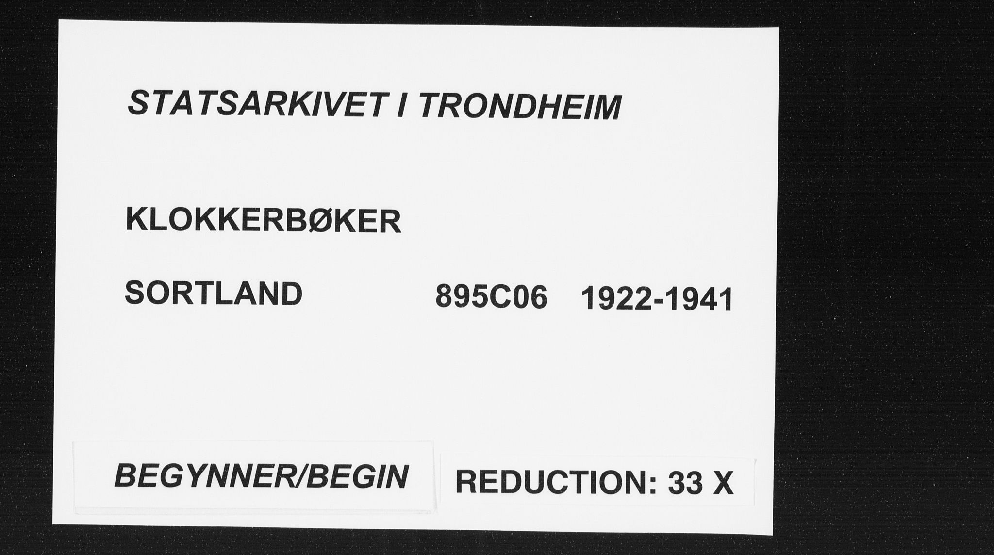 Ministerialprotokoller, klokkerbøker og fødselsregistre - Nordland, SAT/A-1459/895/L1384: Klokkerbok nr. 895C06, 1922-1941