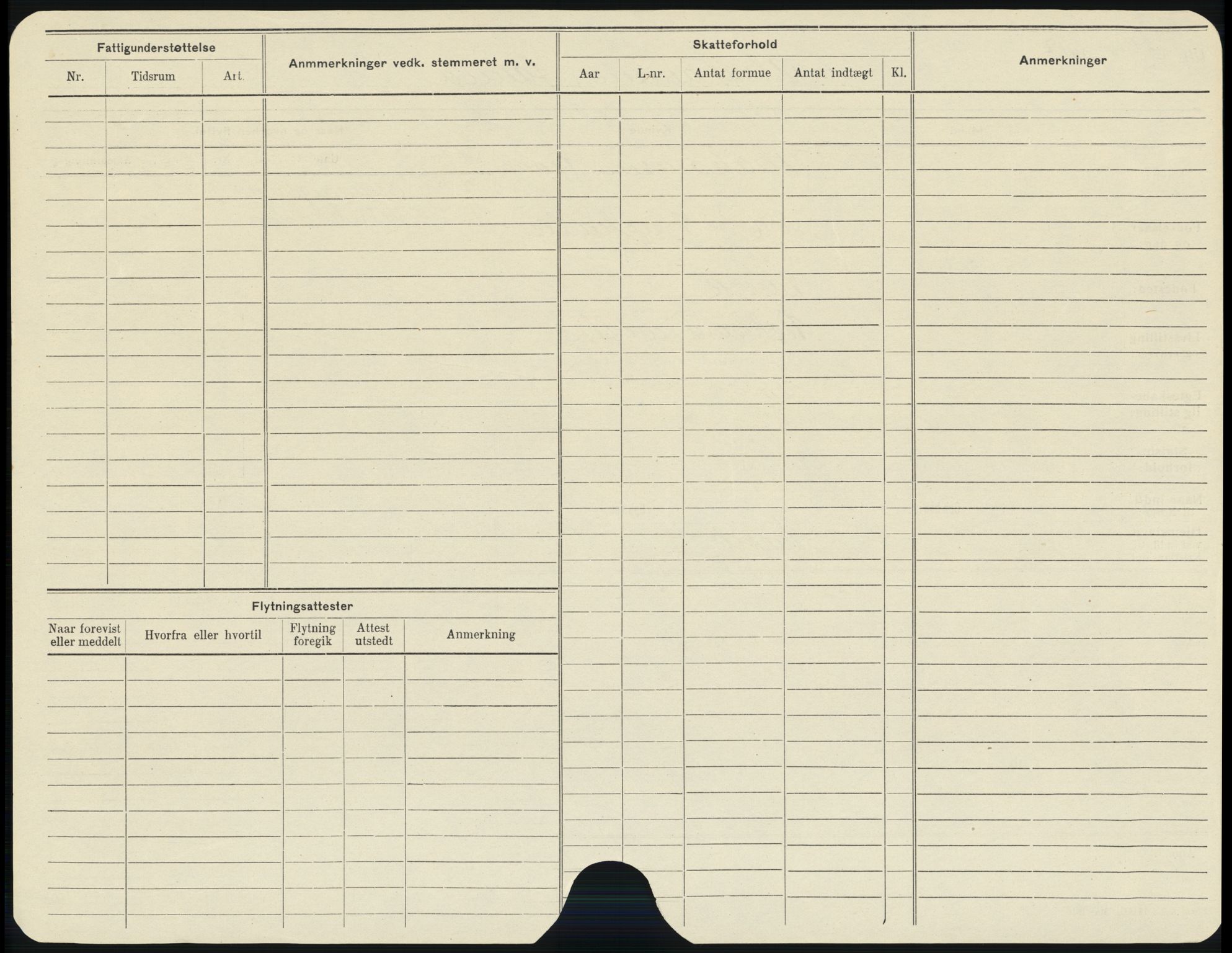 Kristiansand folkeregister, AV/SAK-1341-0030/H/L0002: Utflyttet, A-Å, 1918