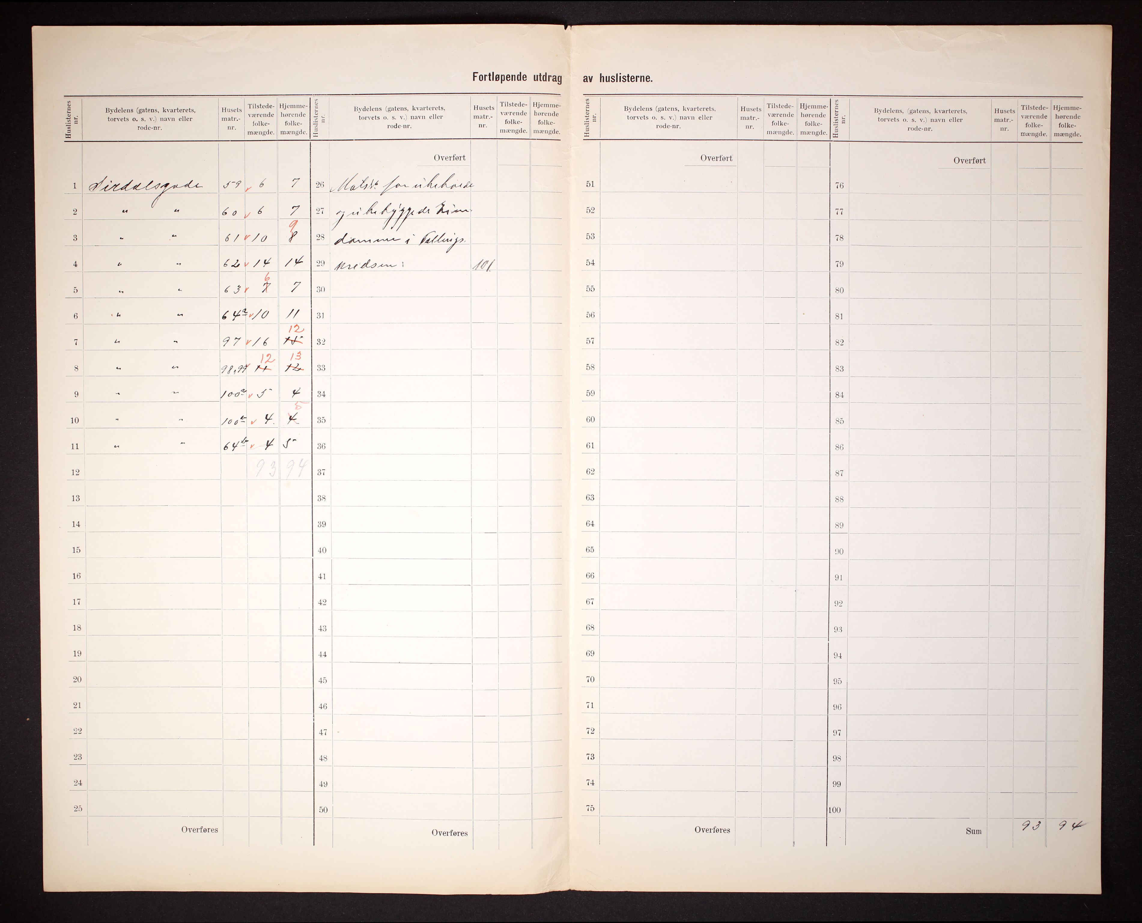 RA, Folketelling 1910 for 1004 Flekkefjord kjøpstad, 1910, s. 12