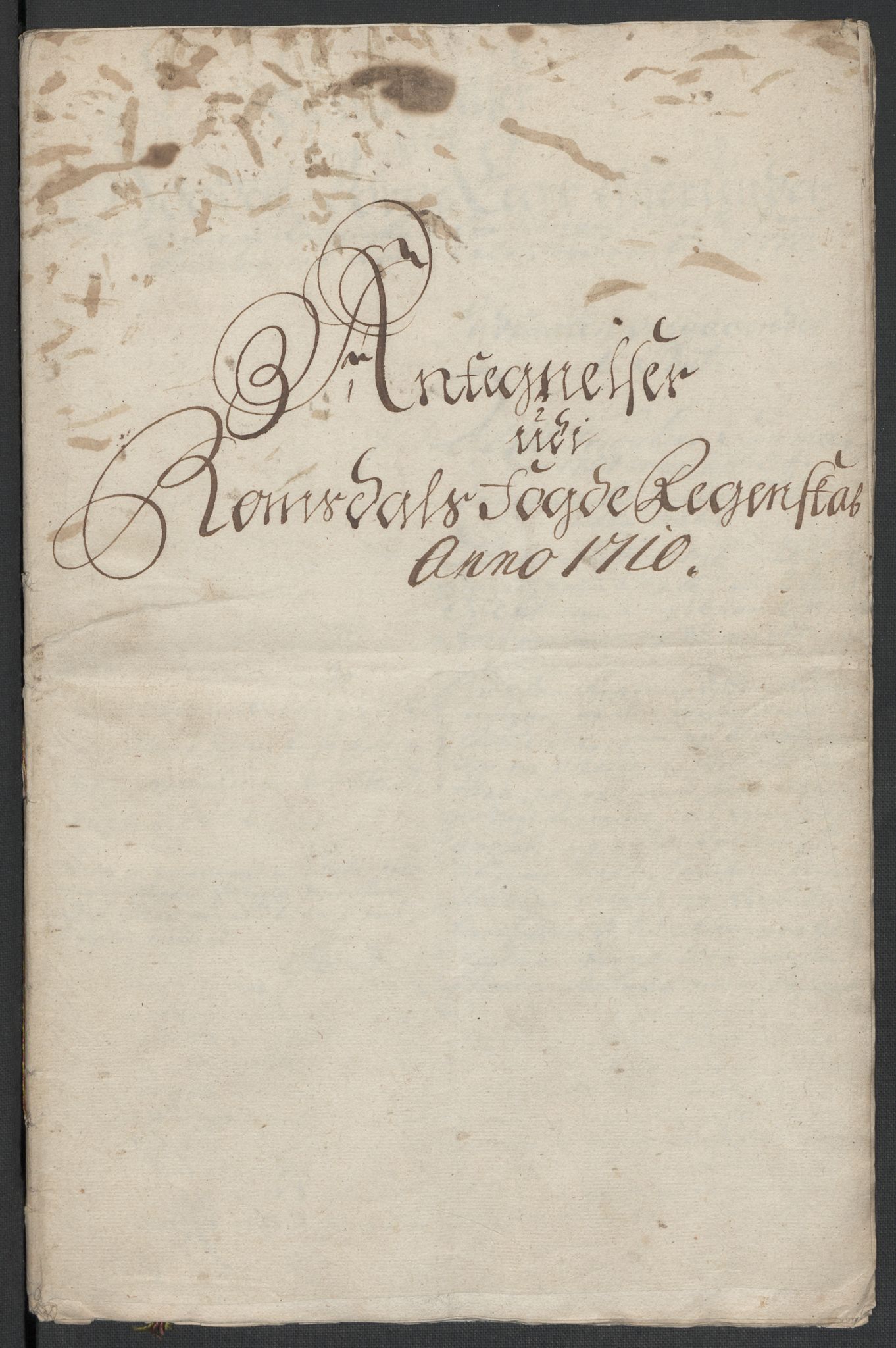 Rentekammeret inntil 1814, Reviderte regnskaper, Fogderegnskap, RA/EA-4092/R55/L3659: Fogderegnskap Romsdal, 1709-1710, s. 429