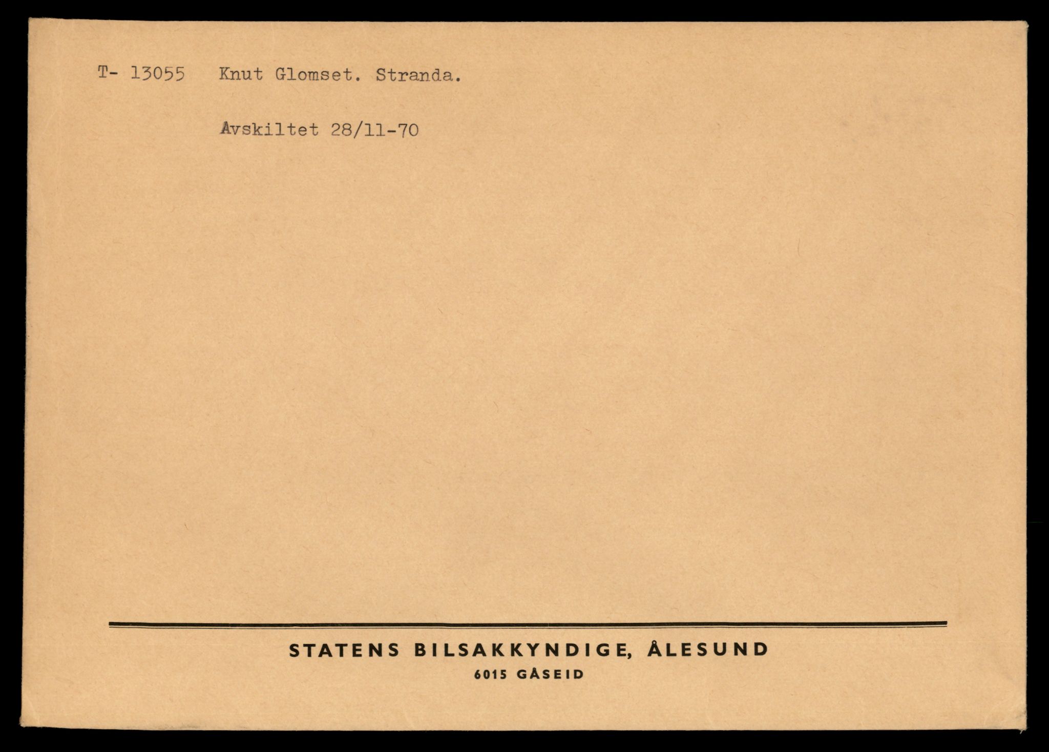 Møre og Romsdal vegkontor - Ålesund trafikkstasjon, AV/SAT-A-4099/F/Fe/L0037: Registreringskort for kjøretøy T 13031 - T 13179, 1927-1998, s. 507