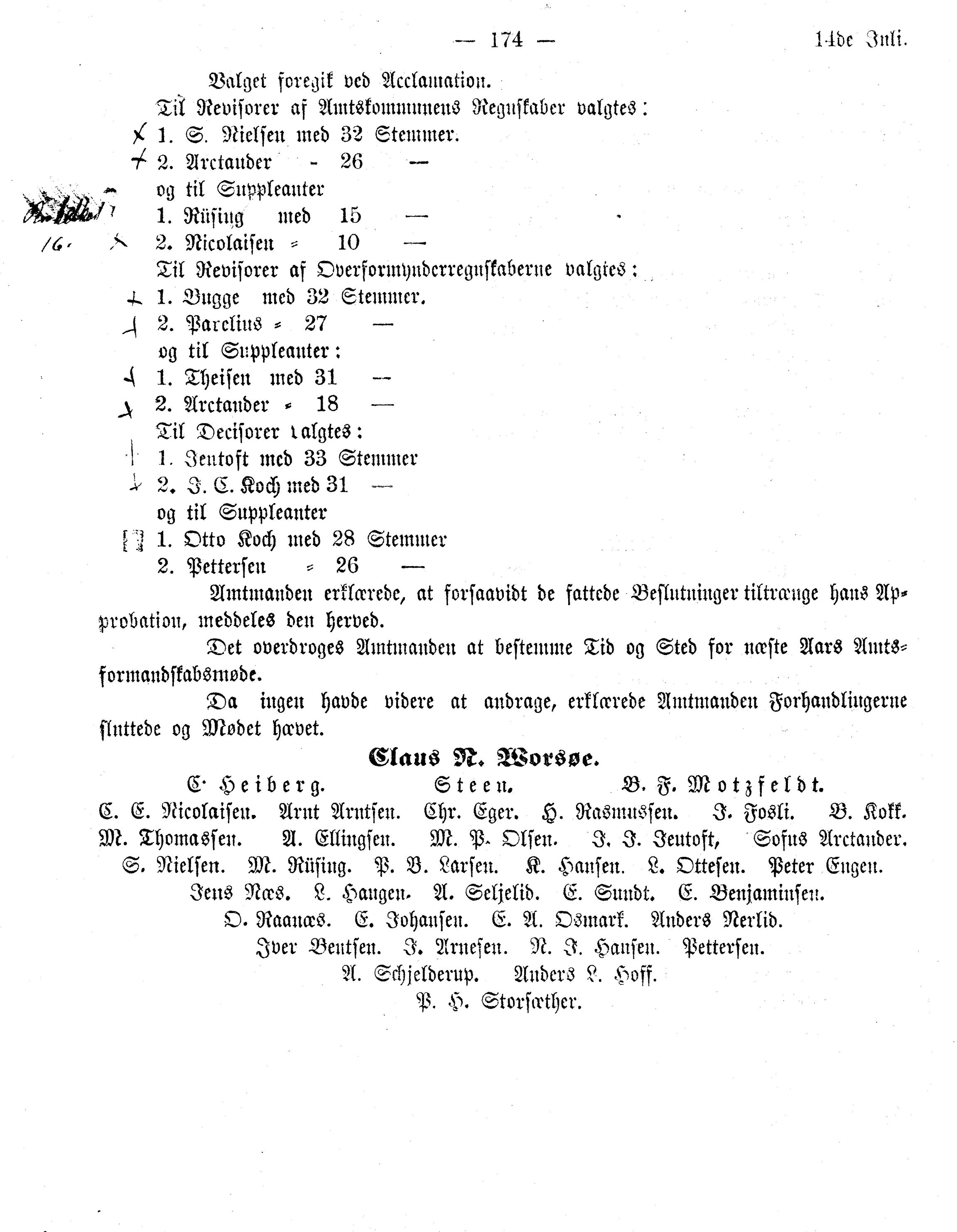 Nordland Fylkeskommune. Fylkestinget, AIN/NFK-17/176/A/Ac/L0011: Fylkestingsforhandlinger 1877, 1877