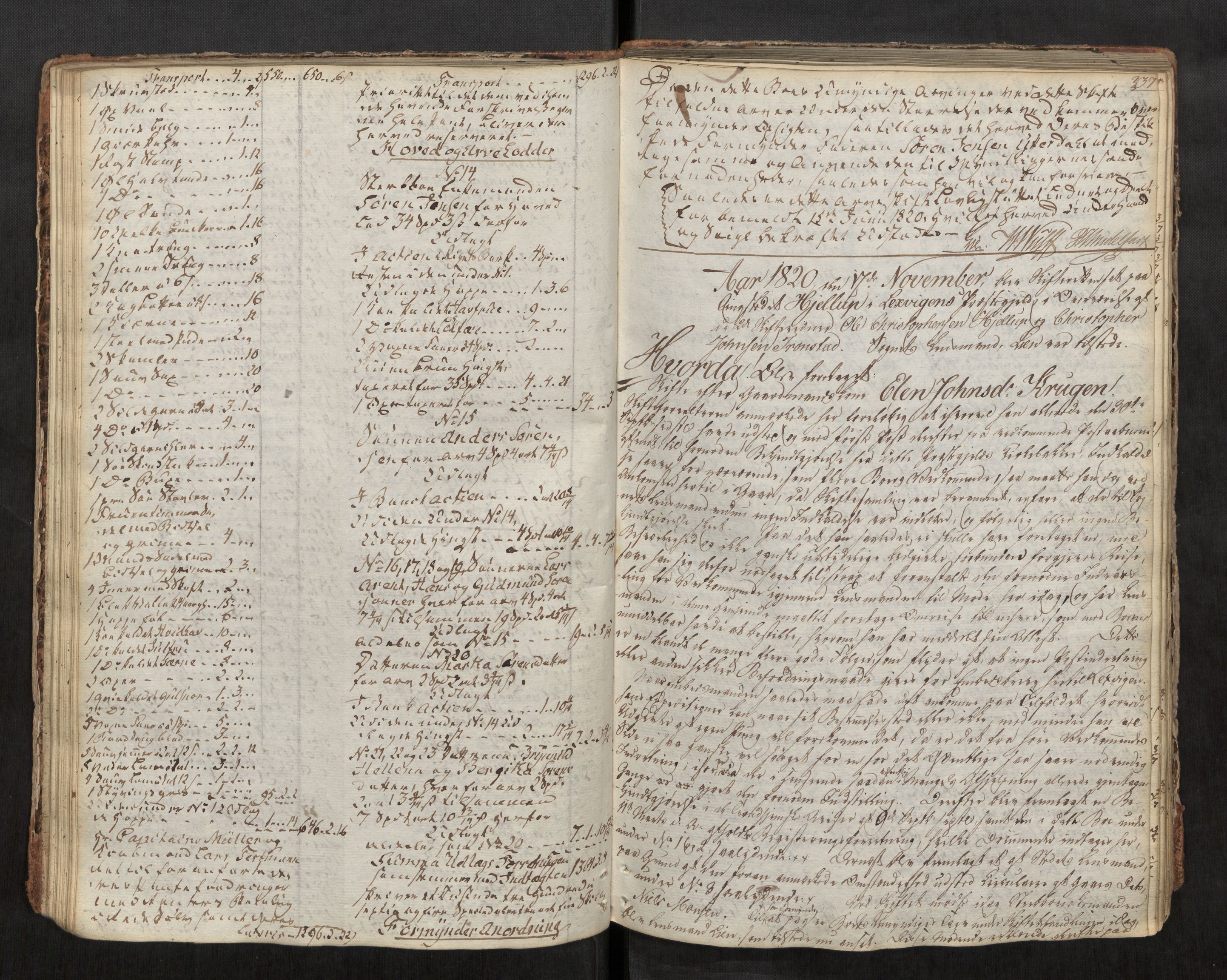 Stjør- og Verdal sorenskriveri, AV/SAT-A-4167/1/3/3A/L0032: Skifteprotokoll 27, 1818-1836, s. 37