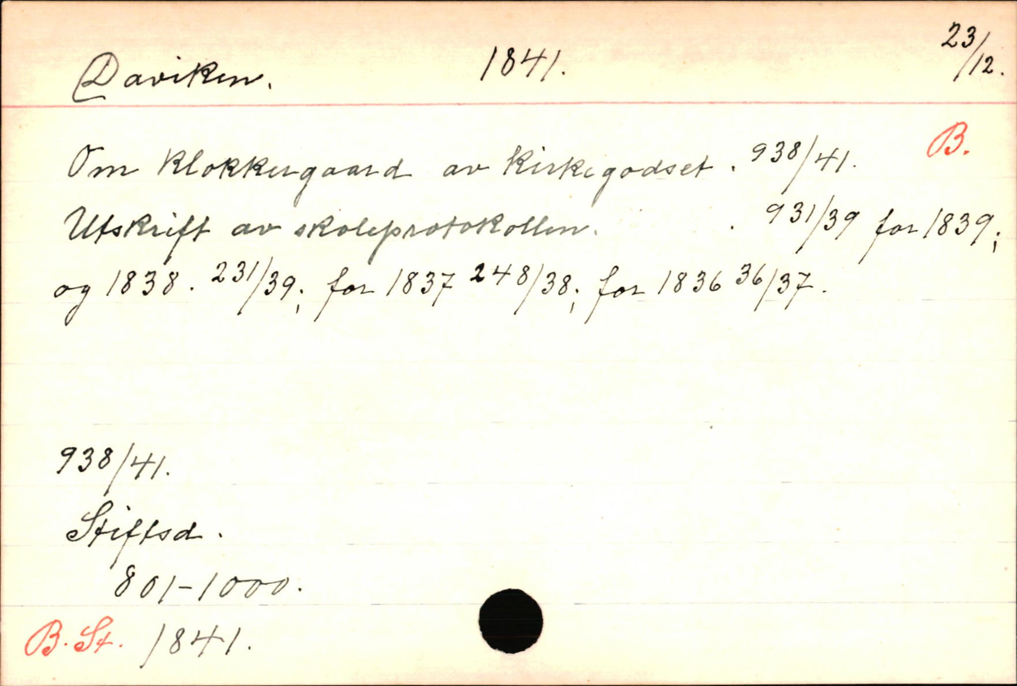 Haugen, Johannes - lærer, AV/SAB-SAB/PA-0036/01/L0001: Om klokkere og lærere, 1521-1904, s. 9701