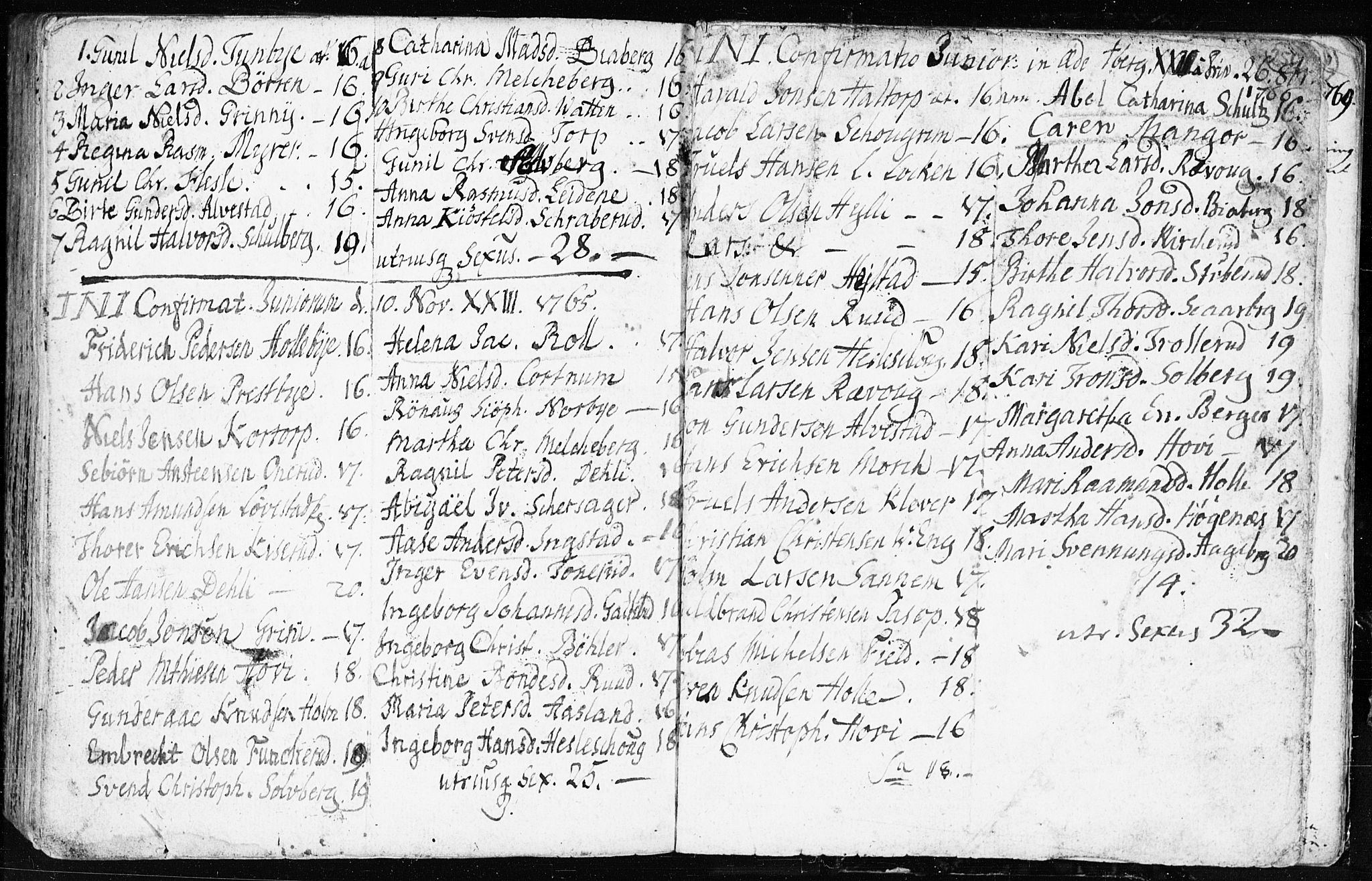 Spydeberg prestekontor Kirkebøker, SAO/A-10924/F/Fa/L0002: Ministerialbok nr. I 2, 1739-1780, s. 250