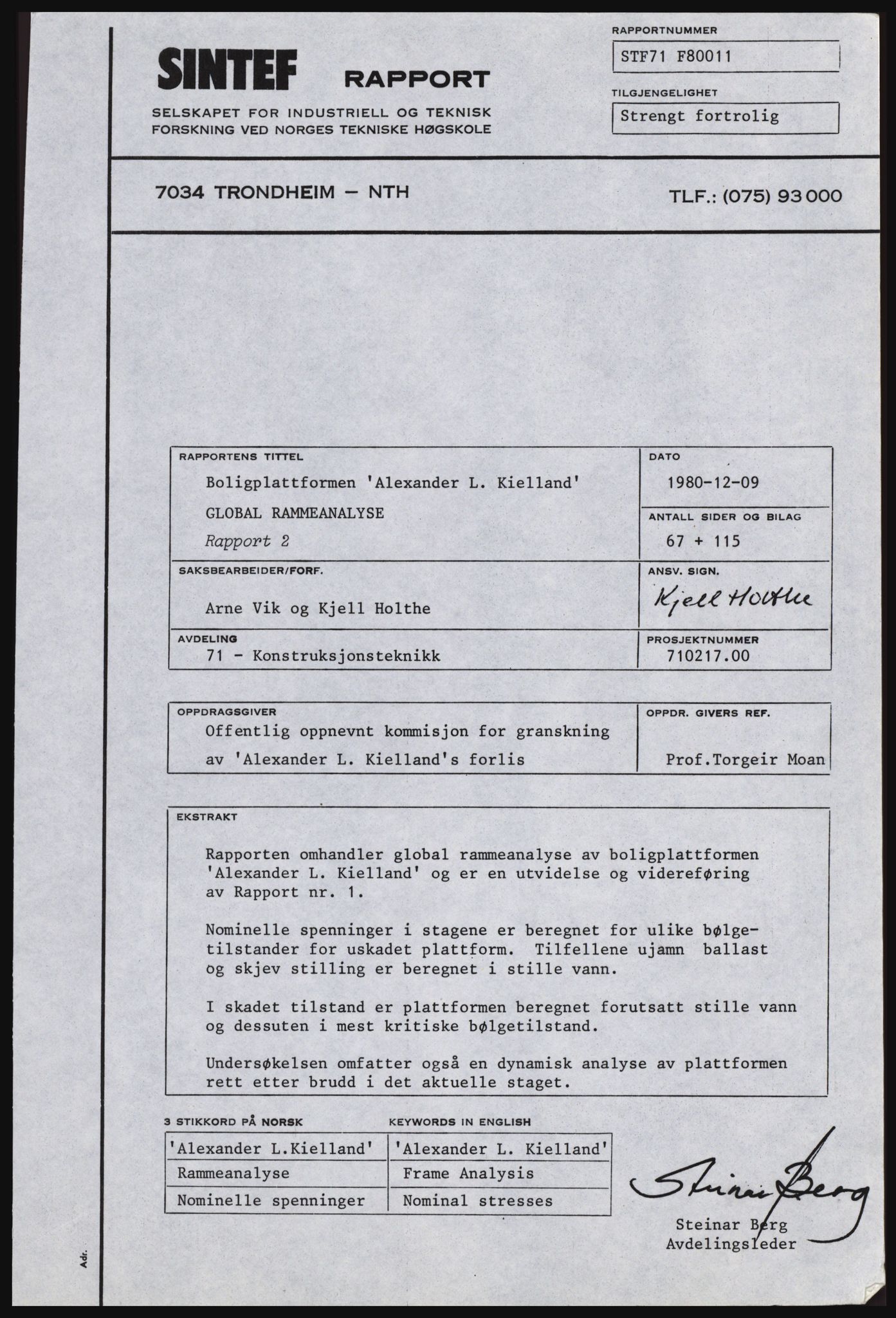 Sjøfartsdirektoratet med forløpere, generelt arkiv, AV/RA-S-1407/D/Ds/Dsb/L0633: Flyttbare innretninger, 1980-1981