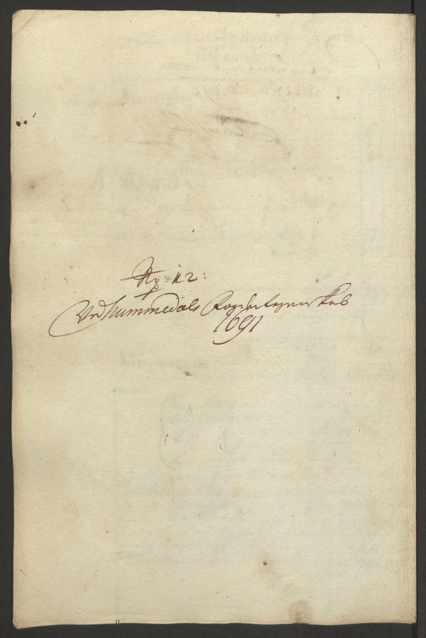 Rentekammeret inntil 1814, Reviderte regnskaper, Fogderegnskap, AV/RA-EA-4092/R64/L4423: Fogderegnskap Namdal, 1690-1691, s. 357