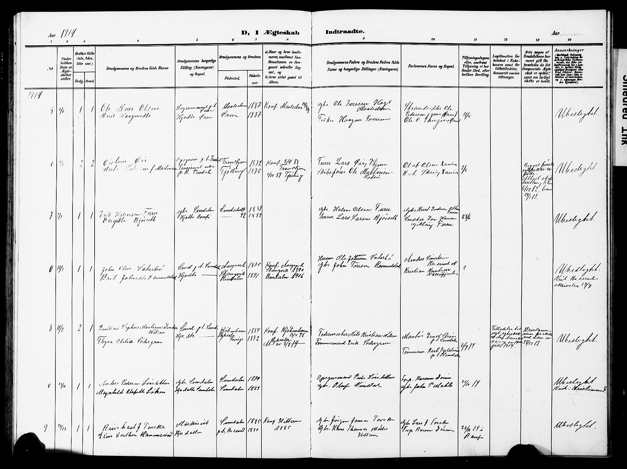 Ministerialprotokoller, klokkerbøker og fødselsregistre - Møre og Romsdal, AV/SAT-A-1454/590/L1017: Klokkerbok nr. 590C02, 1869-1931