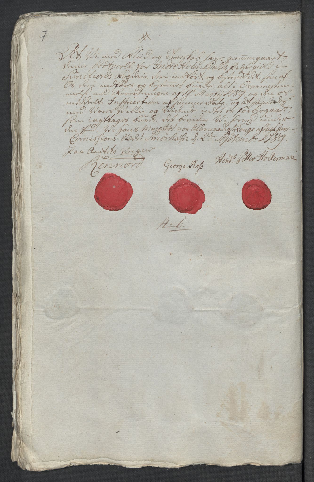 Rentekammeret inntil 1814, Reviderte regnskaper, Mindre regnskaper, AV/RA-EA-4068/Rf/Rfe/L0048: Sunnfjord og Nordfjord fogderier, 1789, s. 255