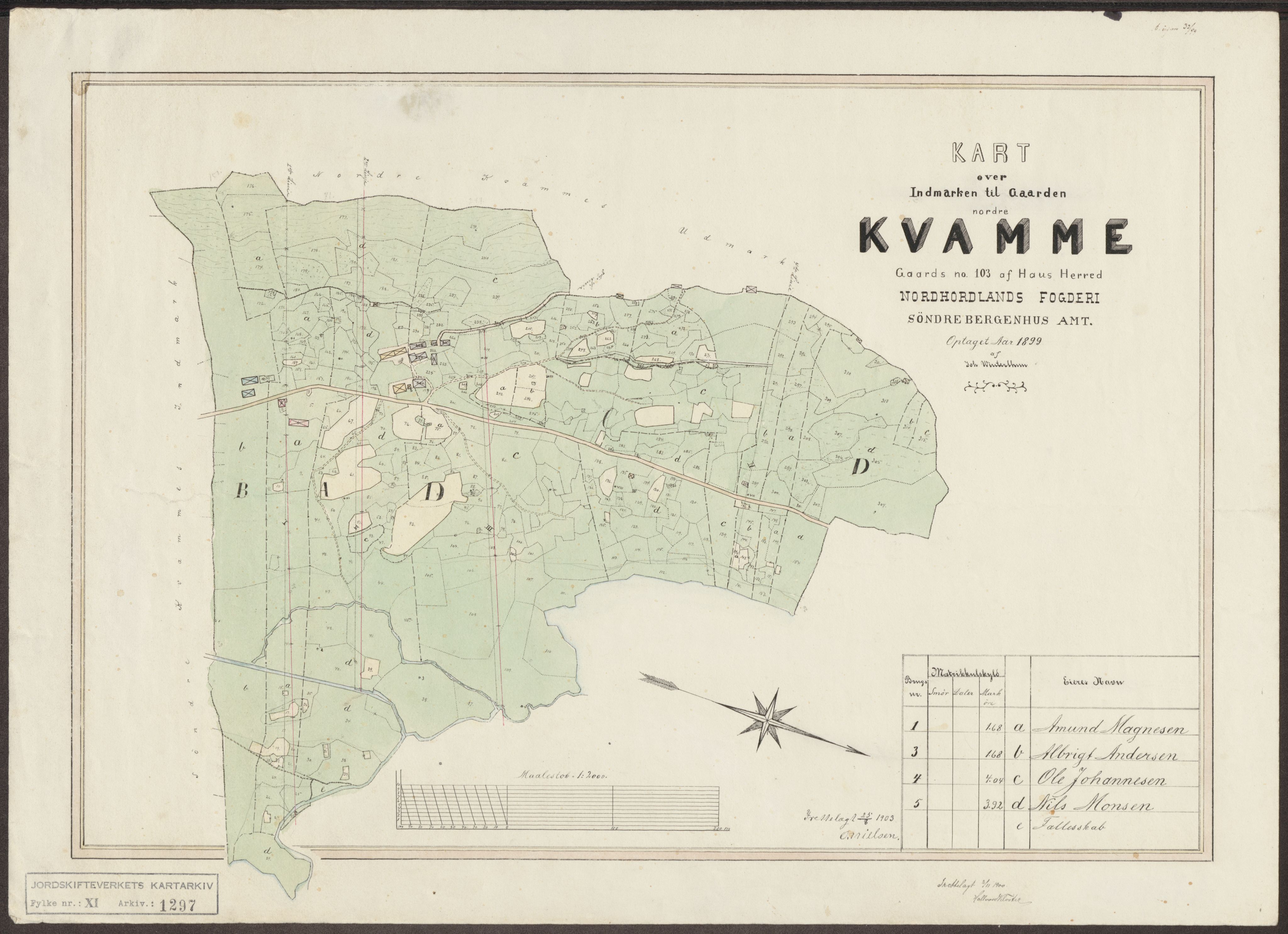 Jordskifteverkets kartarkiv, RA/S-3929/T, 1859-1988, s. 1447