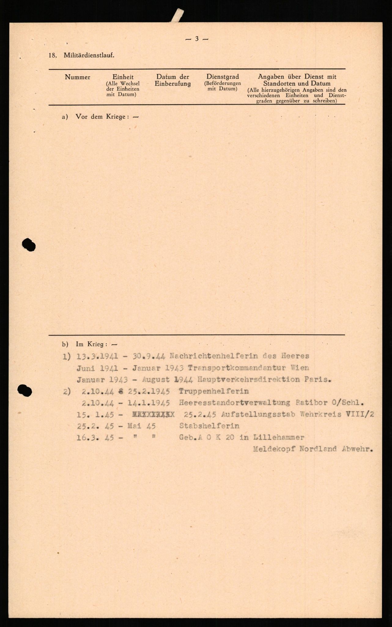 Forsvaret, Forsvarets overkommando II, AV/RA-RAFA-3915/D/Db/L0022: CI Questionaires. Tyske okkupasjonsstyrker i Norge. Tyskere., 1945-1946, s. 206