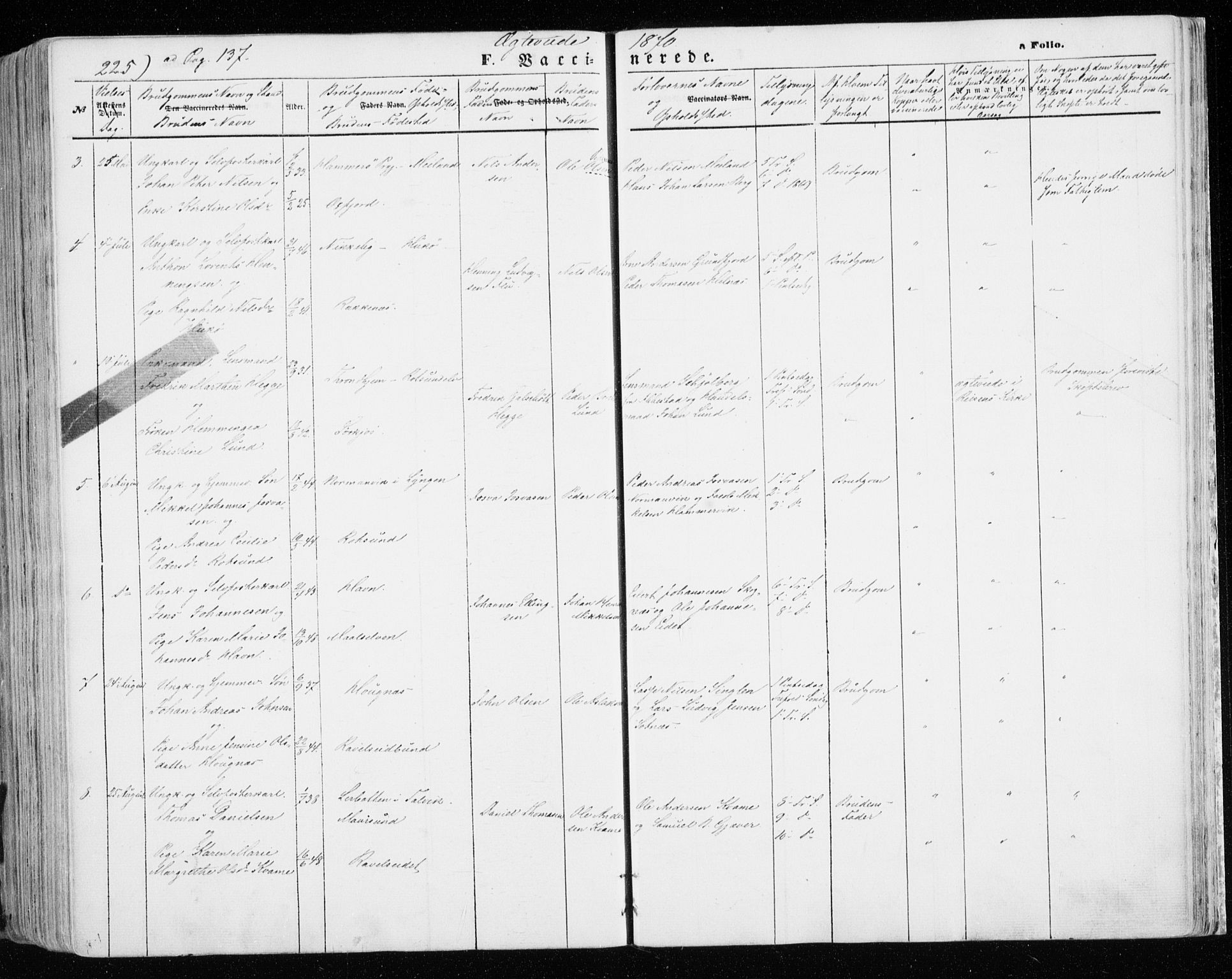 Skjervøy sokneprestkontor, AV/SATØ-S-1300/H/Ha/Haa/L0007kirke: Ministerialbok nr. 7, 1860-1870, s. 225