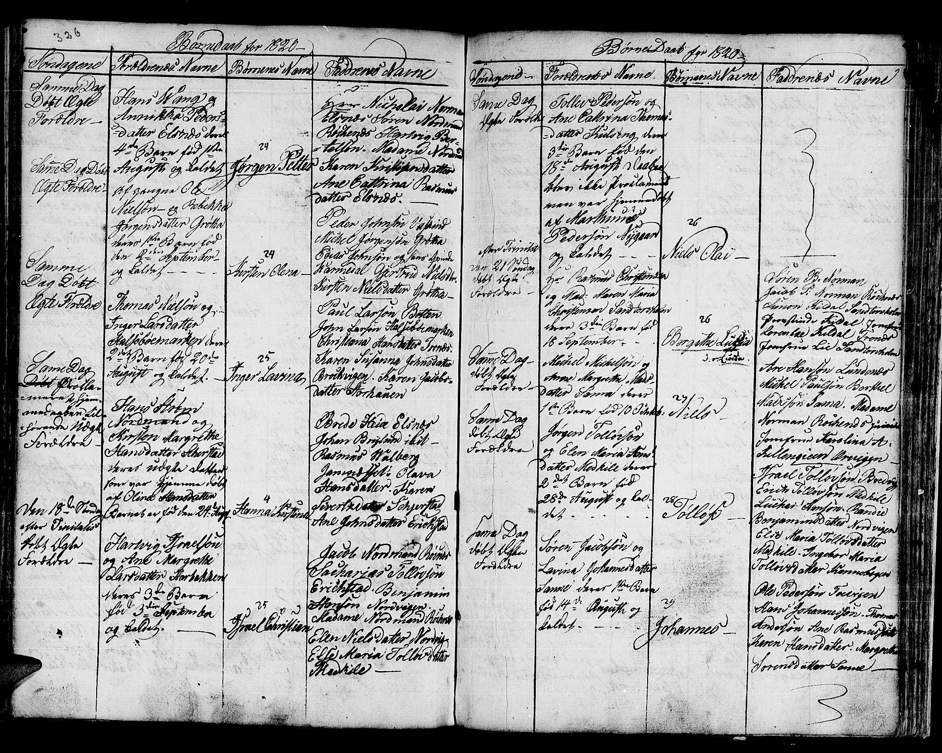 Trondenes sokneprestkontor, AV/SATØ-S-1319/H/Ha/L0005kirke: Ministerialbok nr. 5, 1804-1820, s. 326-327
