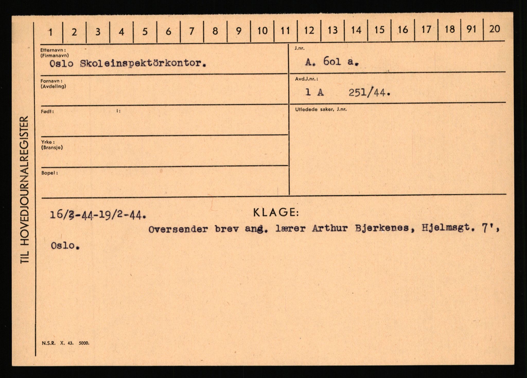 Statspolitiet - Hovedkontoret / Osloavdelingen, AV/RA-S-1329/C/Ca/L0012: Oanæs - Quistgaard	, 1943-1945, s. 2628