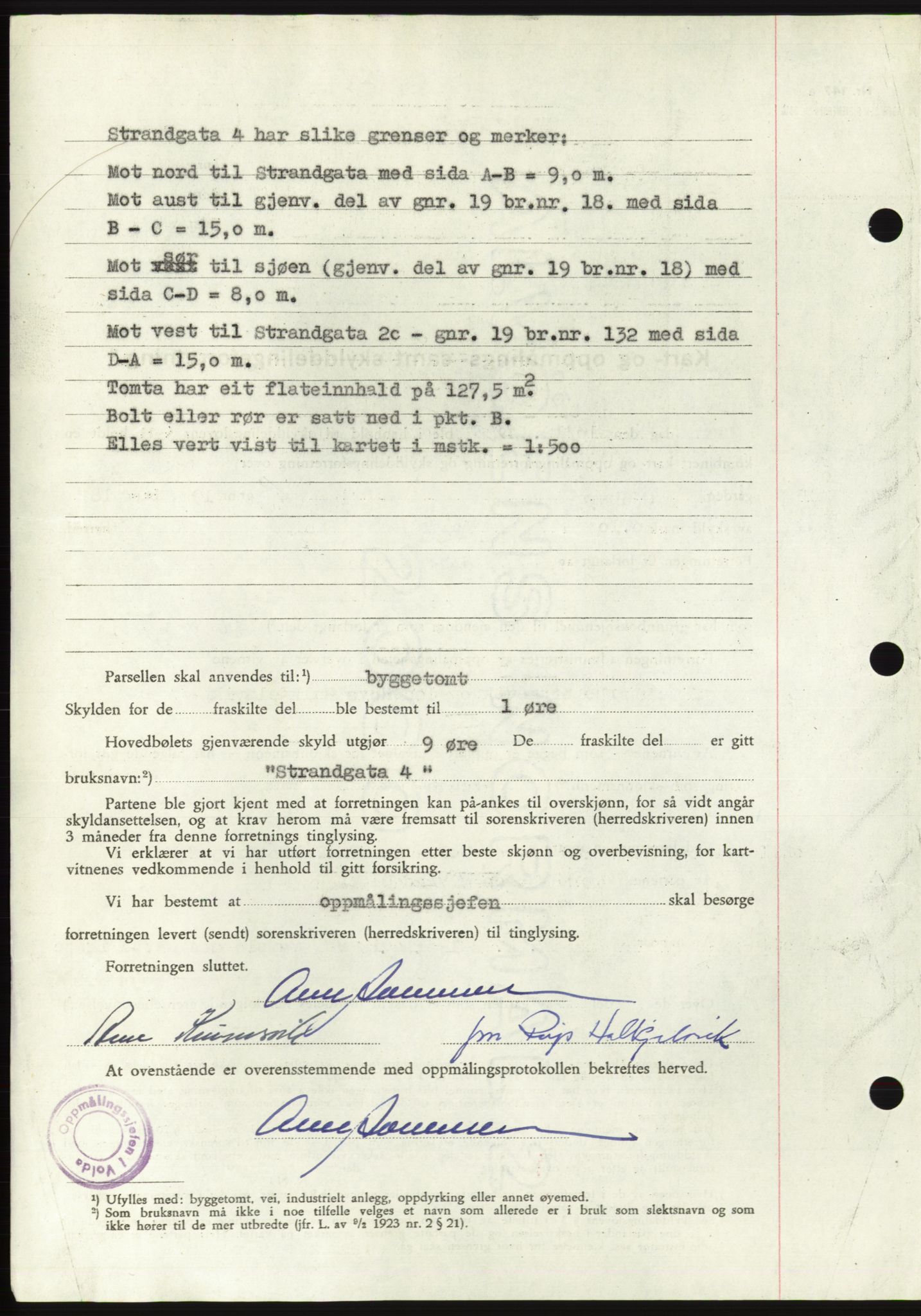 Søre Sunnmøre sorenskriveri, AV/SAT-A-4122/1/2/2C/L0105: Pantebok nr. 31A, 1956-1957, Dagboknr: 218/1957