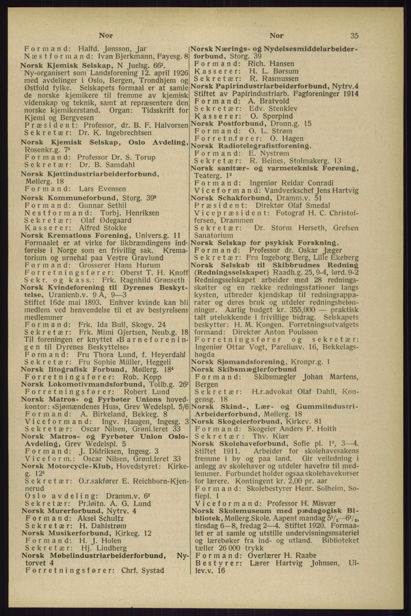 Kristiania/Oslo adressebok, PUBL/-, 1929, s. 35