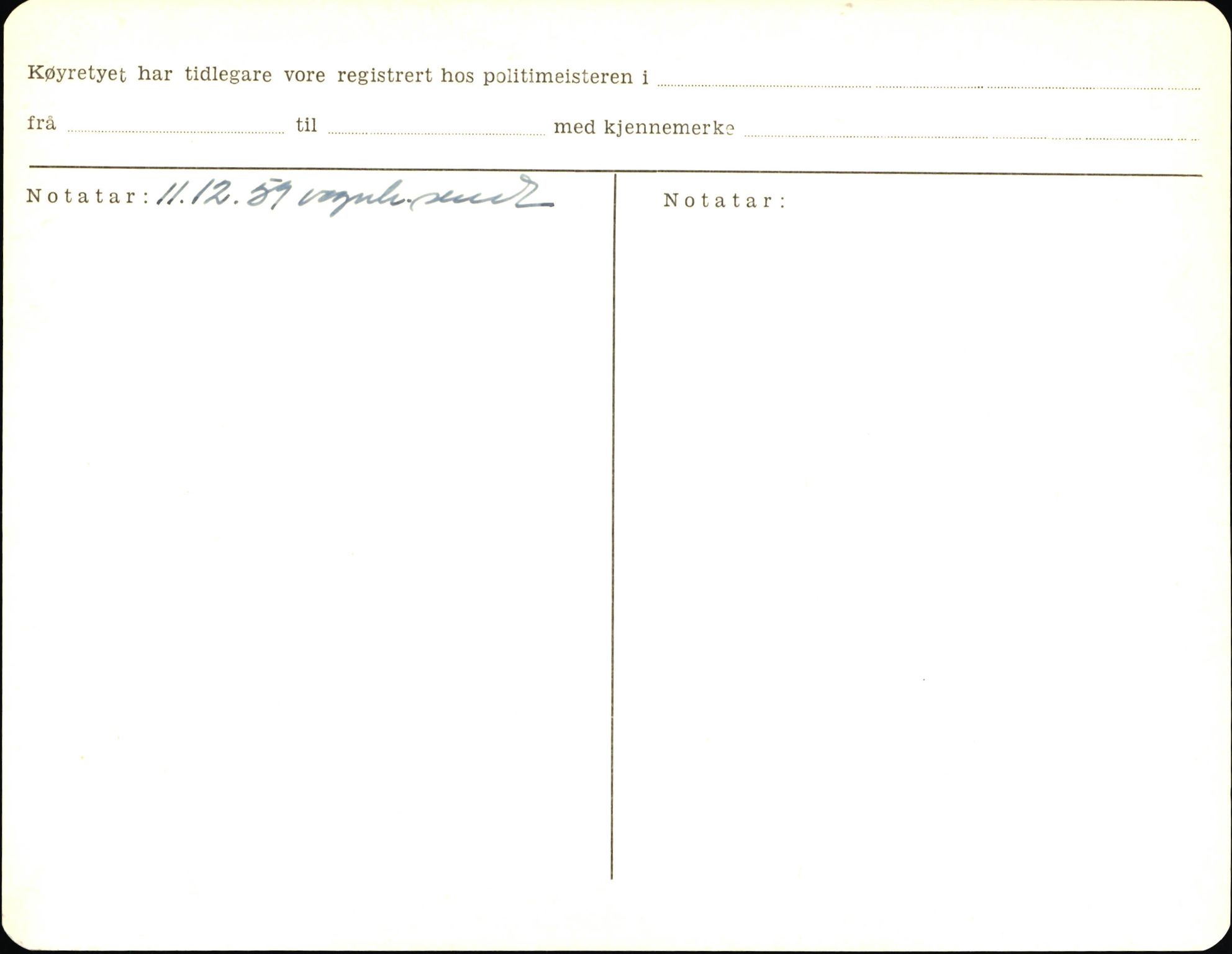 Statens vegvesen, Sogn og Fjordane vegkontor, AV/SAB-A-5301/4/F/L0006: Registerkort utmeldte Fjordane S8300-9500, 1930-1961, s. 237