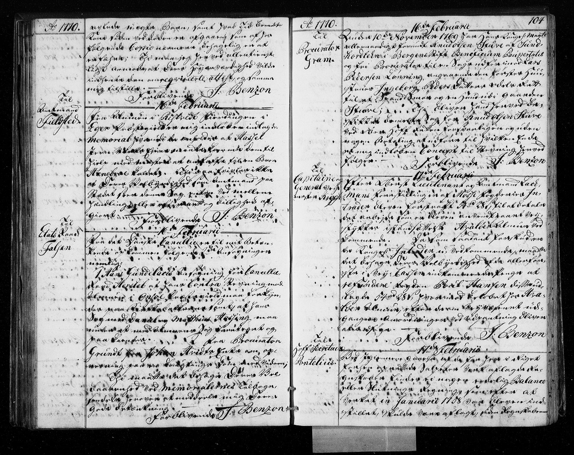 Stattholderembetet 1572-1771, AV/RA-EA-2870/Bf/L0008: Stattholderprotokoll (allmenn kopibok), 1769-1770, s. 103b-104a