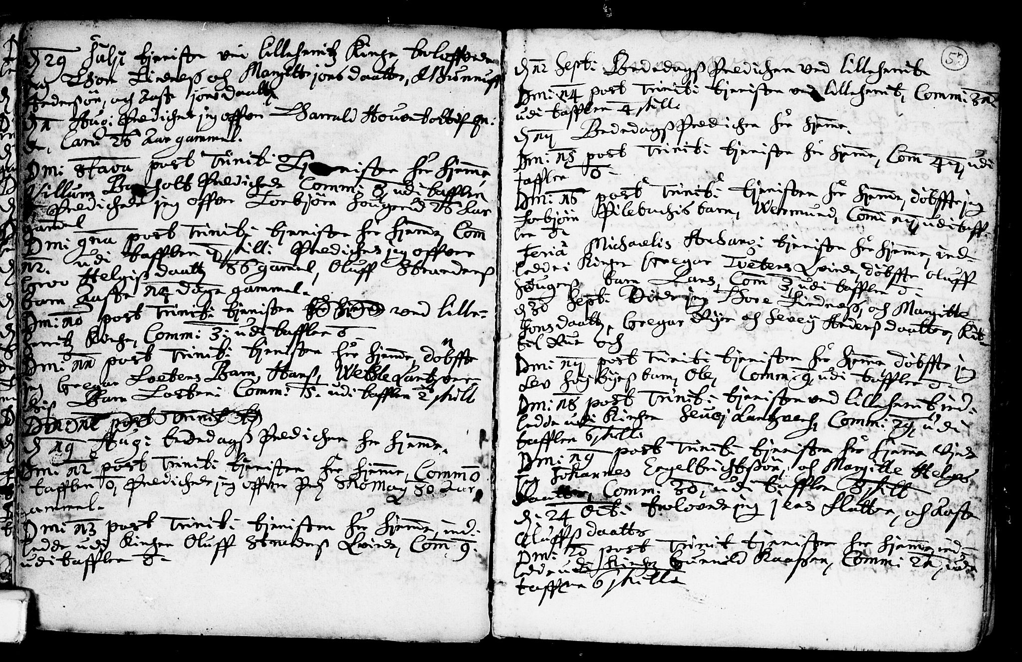 Heddal kirkebøker, SAKO/A-268/F/Fa/L0001: Ministerialbok nr. I 1, 1648-1699, s. 52