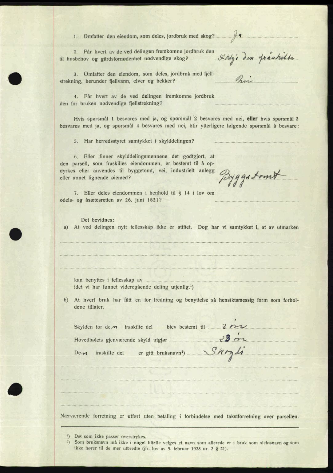 Nedenes sorenskriveri, AV/SAK-1221-0006/G/Gb/Gba/L0060: Pantebok nr. A12, 1948-1949, Dagboknr: 987/1949