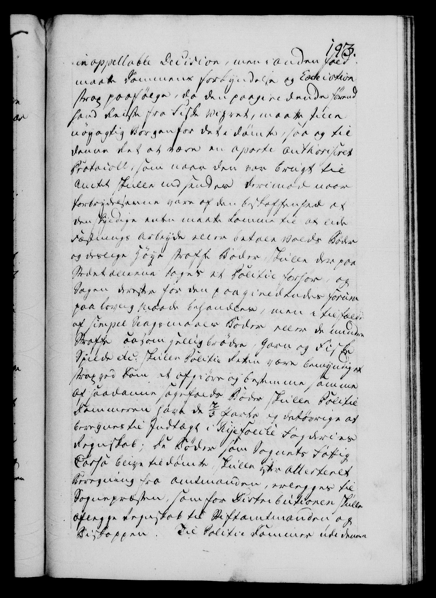 Danske Kanselli 1572-1799, AV/RA-EA-3023/F/Fc/Fca/Fcab/L0043: Norske tegnelser, 1782-1786, s. 193a