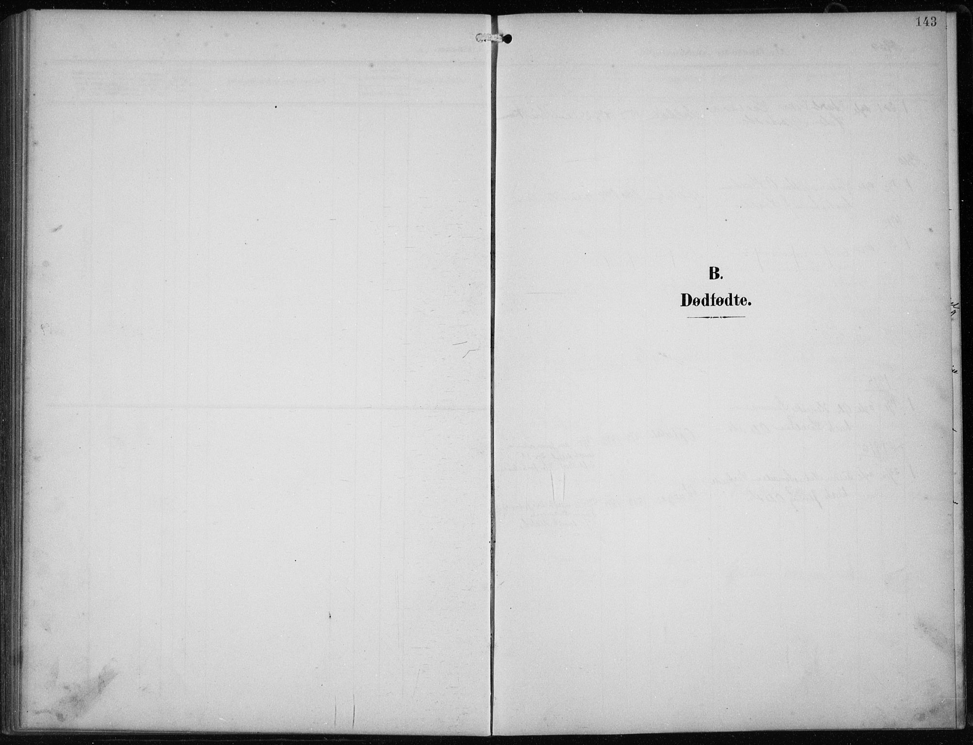 Vågsøy sokneprestembete, SAB/A-81601/H/Hab: Klokkerbok nr. B 1, 1906-1934, s. 143