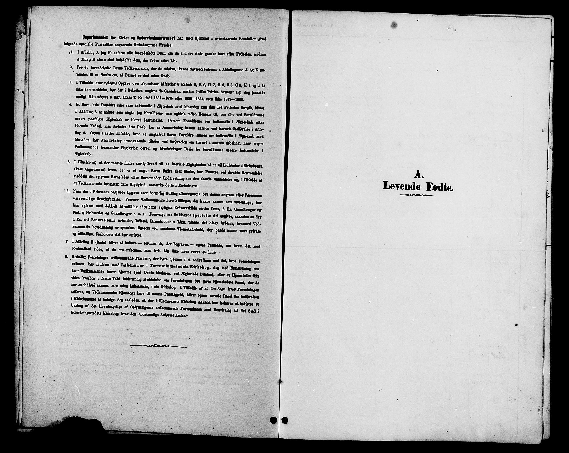 Hommedal sokneprestkontor, SAK/1111-0023/F/Fb/Fba/L0004: Klokkerbok nr. B 4, 1885-1908