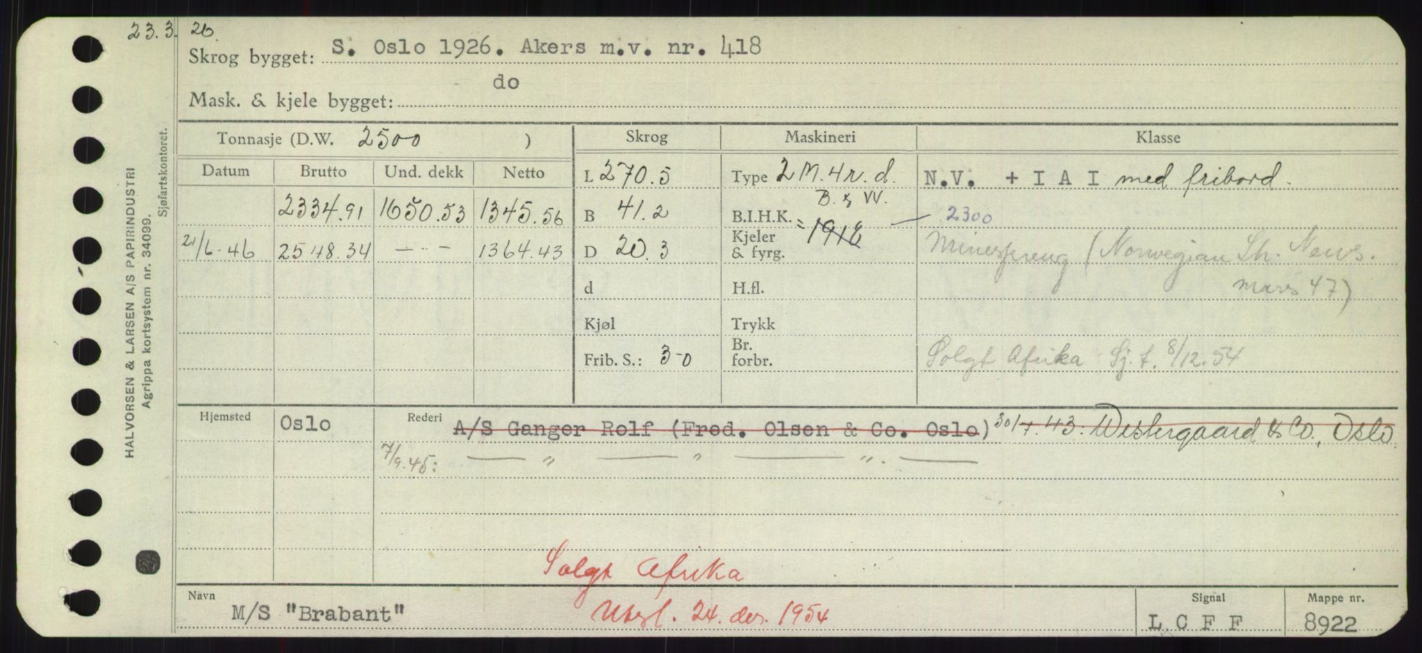 Sjøfartsdirektoratet med forløpere, Skipsmålingen, RA/S-1627/H/Hd/L0005: Fartøy, Br-Byg, s. 7