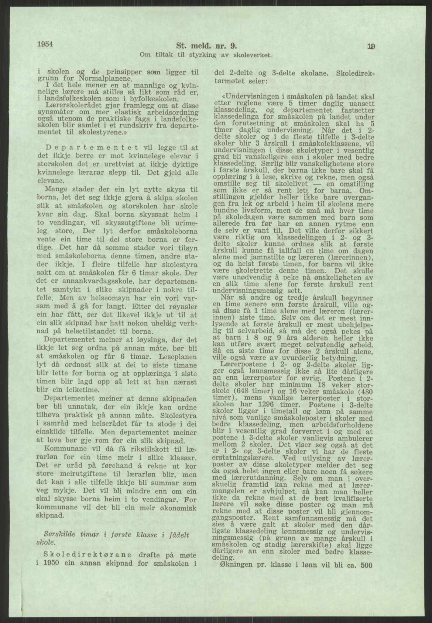 Høyres Hovedorganisasjon, AV/RA-PA-0583/1/D/Dd/L0131: 21 Stortinget/23 Statsministeren. Regjeringen, 1951-1965, s. 1565