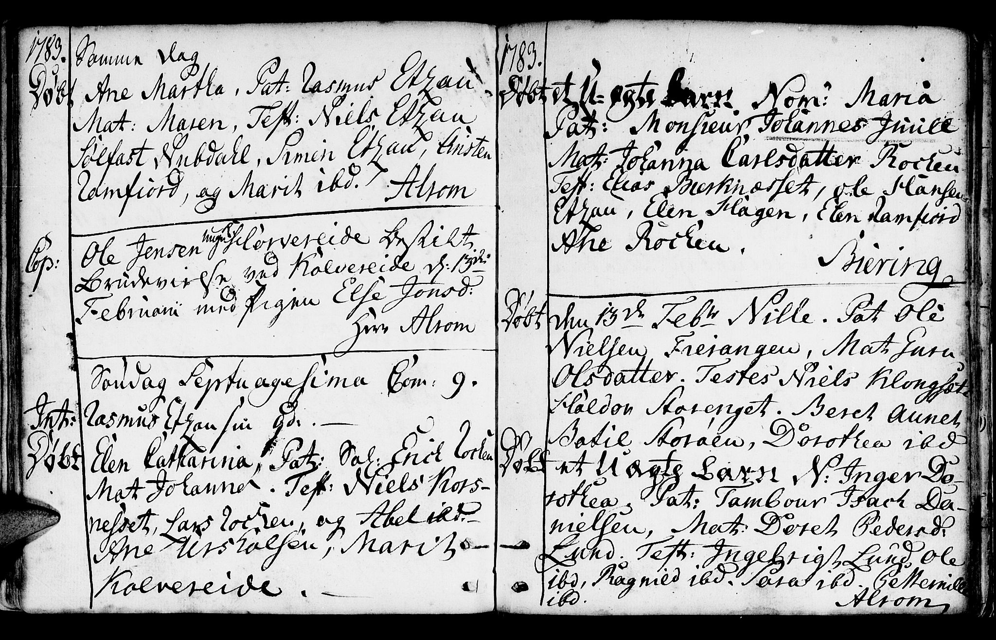 Ministerialprotokoller, klokkerbøker og fødselsregistre - Nord-Trøndelag, AV/SAT-A-1458/780/L0632: Ministerialbok nr. 780A01, 1736-1786