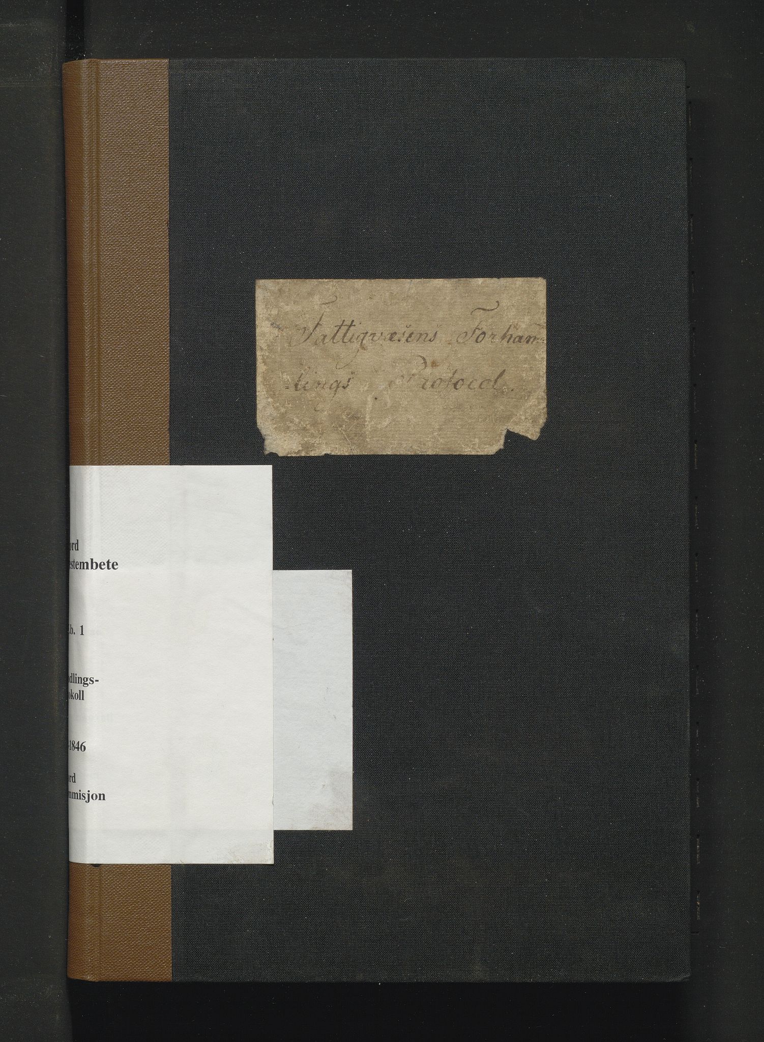 Stord sokneprestembete, SAB/A-78201/J/Jc/L0001: Forhandlingsprotokoll Stord fattigkommisjon, 1832-1846