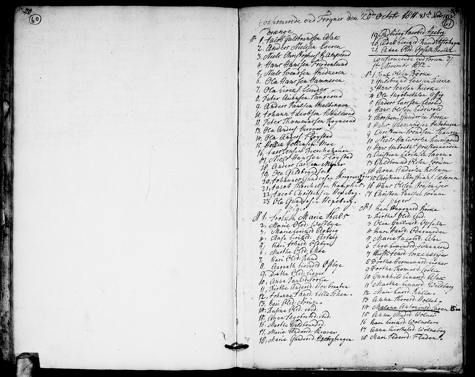 Sørum prestekontor Kirkebøker, AV/SAO-A-10303/F/Fa/L0002: Ministerialbok nr. I 2, 1759-1814, s. 60-61