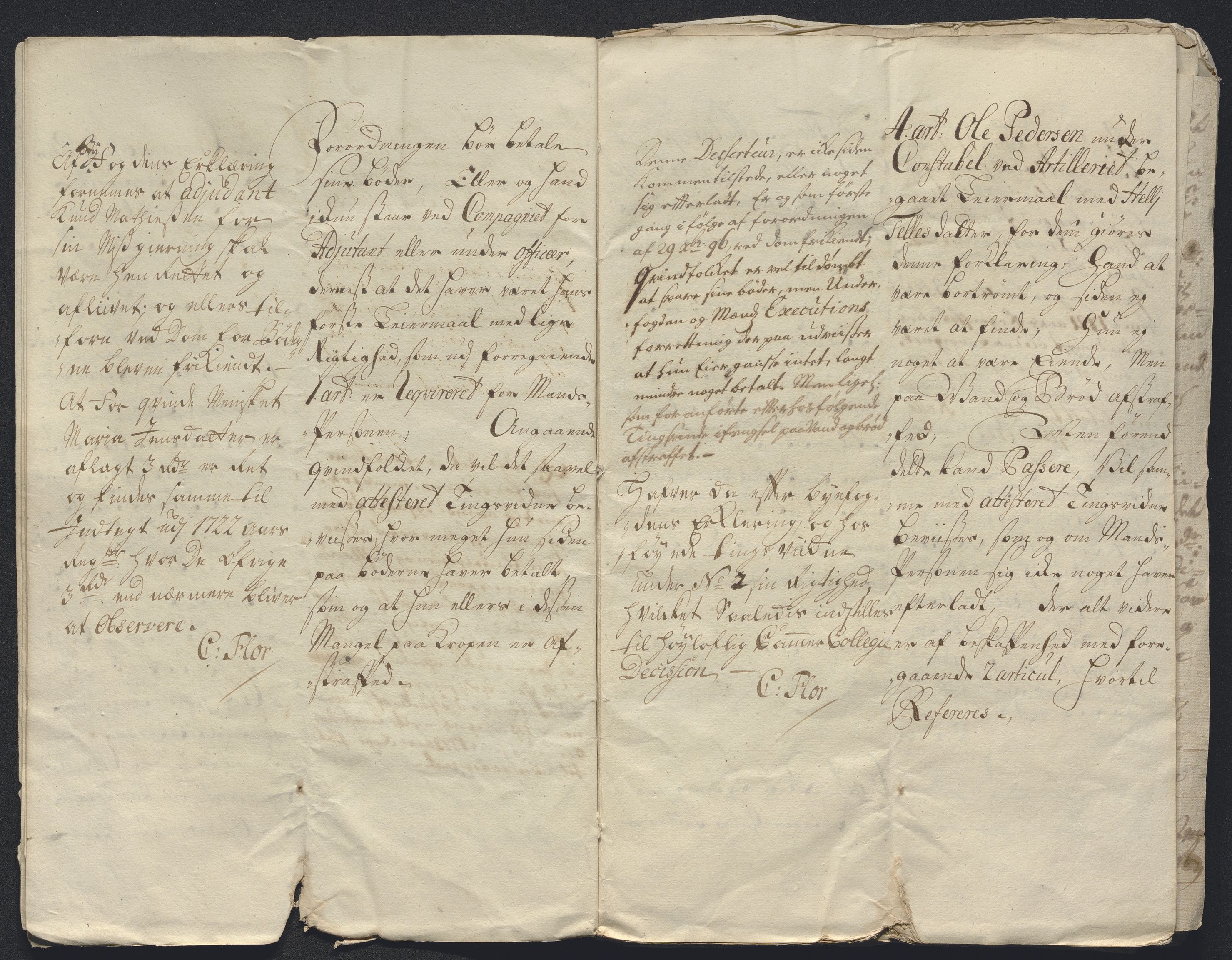 Rentekammeret inntil 1814, Reviderte regnskaper, Byregnskaper, AV/RA-EA-4066/R/Rm/L0286: [M19] Sikt og sakefall, 1719-1727, s. 100