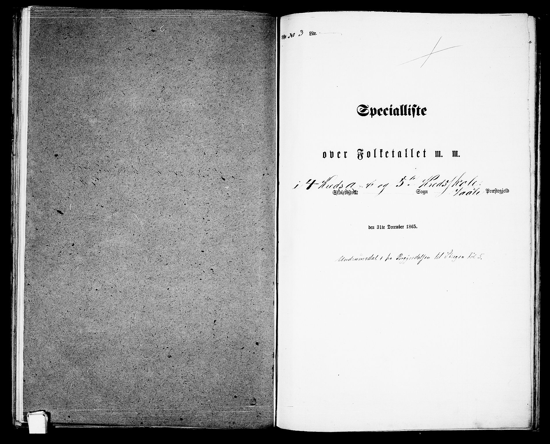RA, Folketelling 1865 for 0716P Våle prestegjeld, 1865, s. 44