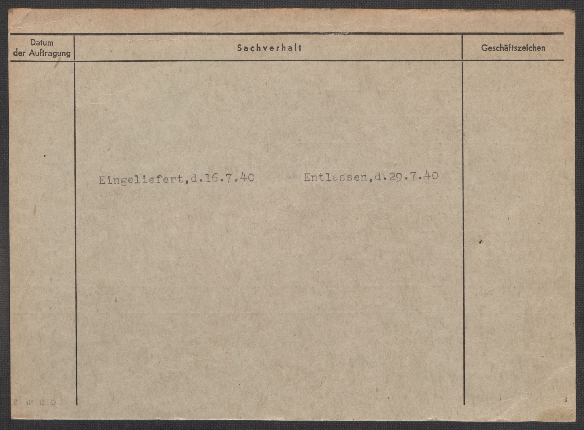 Befehlshaber der Sicherheitspolizei und des SD, RA/RAFA-5969/E/Ea/Eaa/L0006: Register over norske fanger i Møllergata 19: Kj-Lund, 1940-1945, s. 583