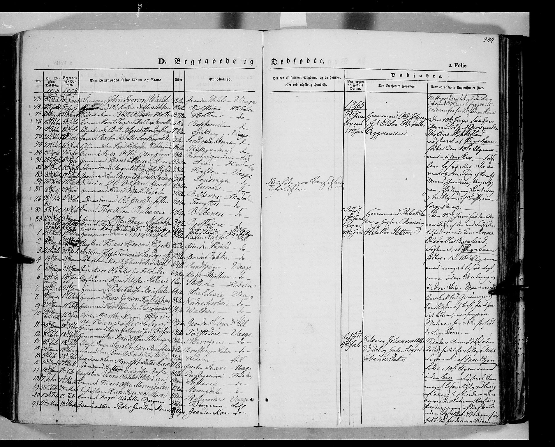 Vågå prestekontor, AV/SAH-PREST-076/H/Ha/Haa/L0006: Ministerialbok nr. 6 /1, 1856-1872, s. 344