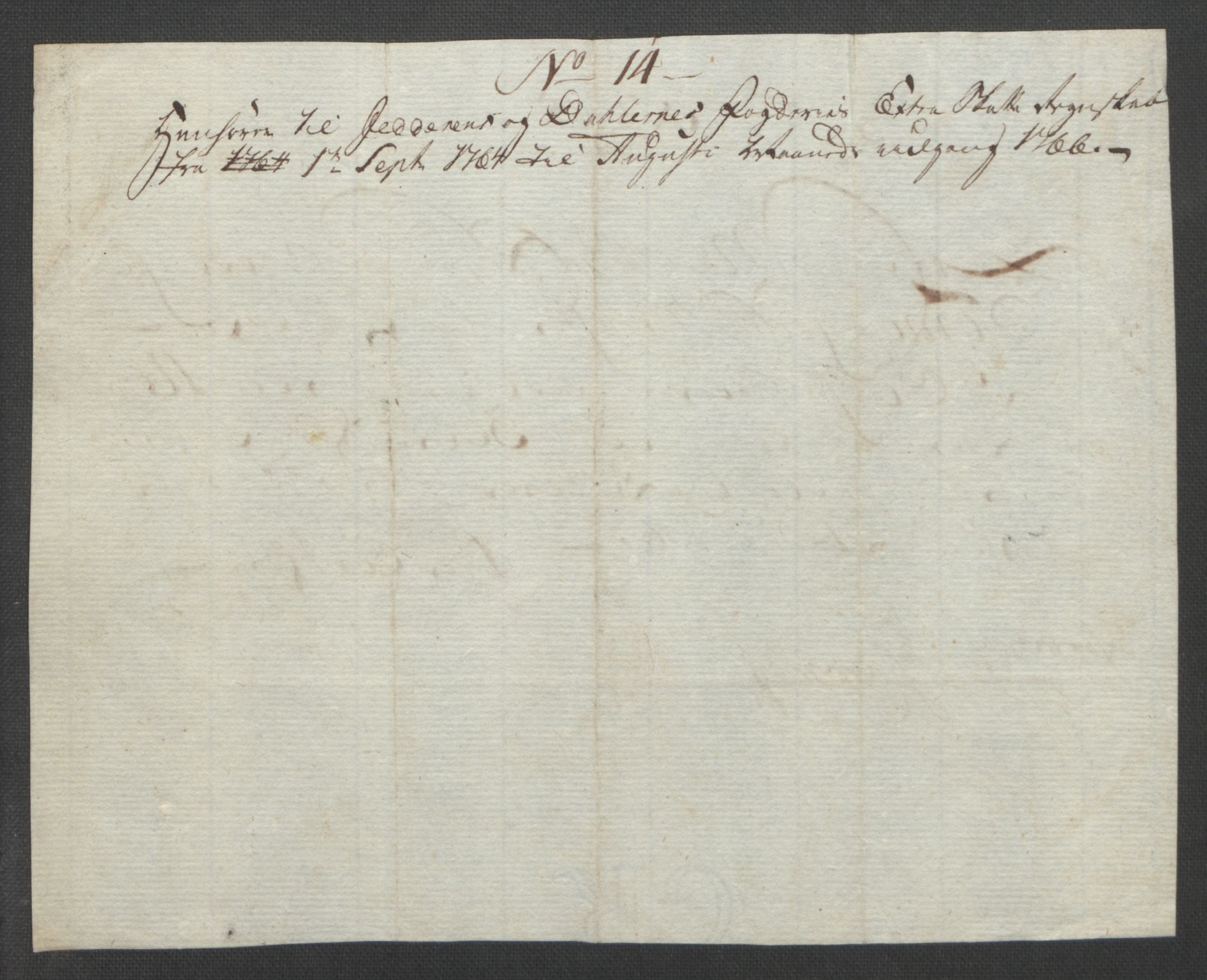 Rentekammeret inntil 1814, Reviderte regnskaper, Fogderegnskap, RA/EA-4092/R46/L2836: Ekstraskatten Jæren og Dalane, 1764-1766, s. 438