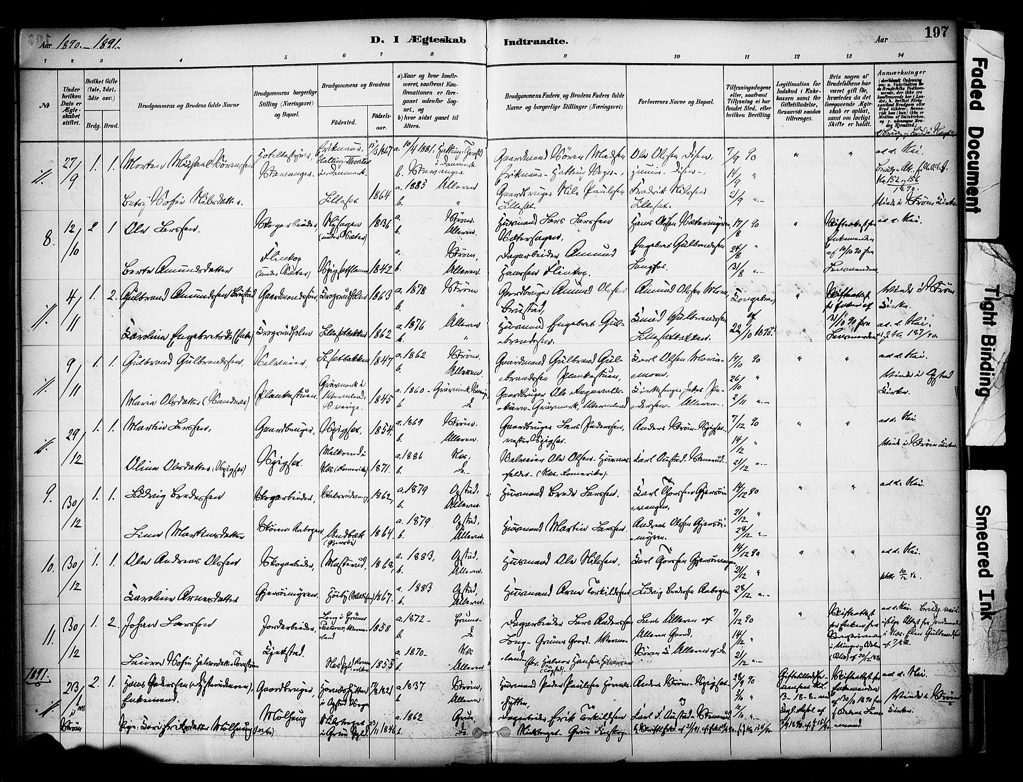 Sør-Odal prestekontor, AV/SAH-PREST-030/H/Ha/Haa/L0008: Ministerialbok nr. 8, 1886-1922, s. 197