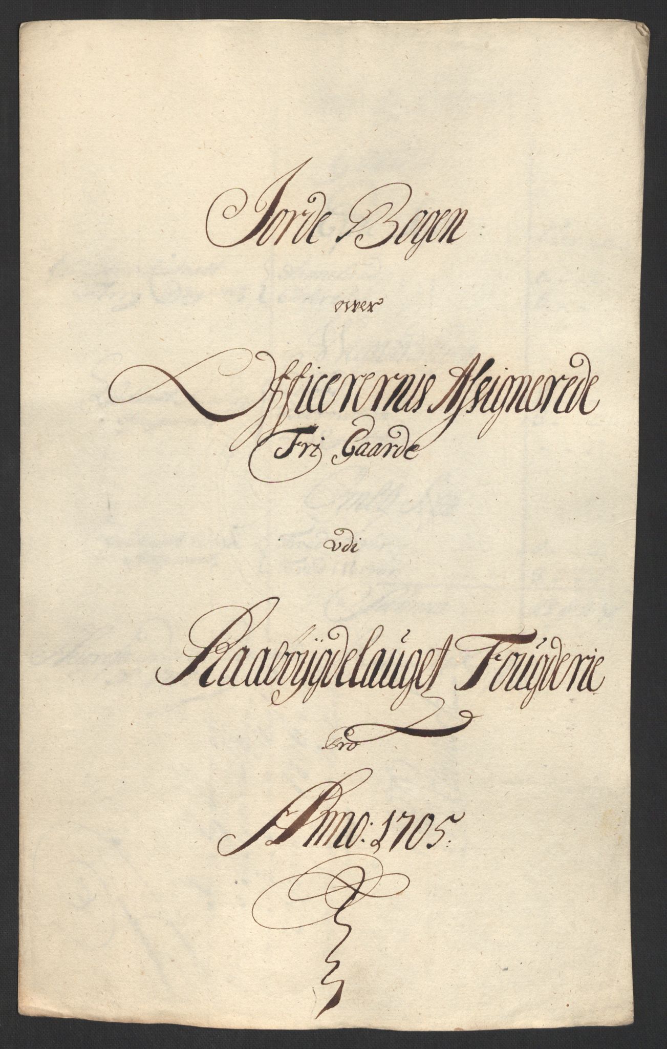 Rentekammeret inntil 1814, Reviderte regnskaper, Fogderegnskap, RA/EA-4092/R40/L2447: Fogderegnskap Råbyggelag, 1703-1705, s. 395