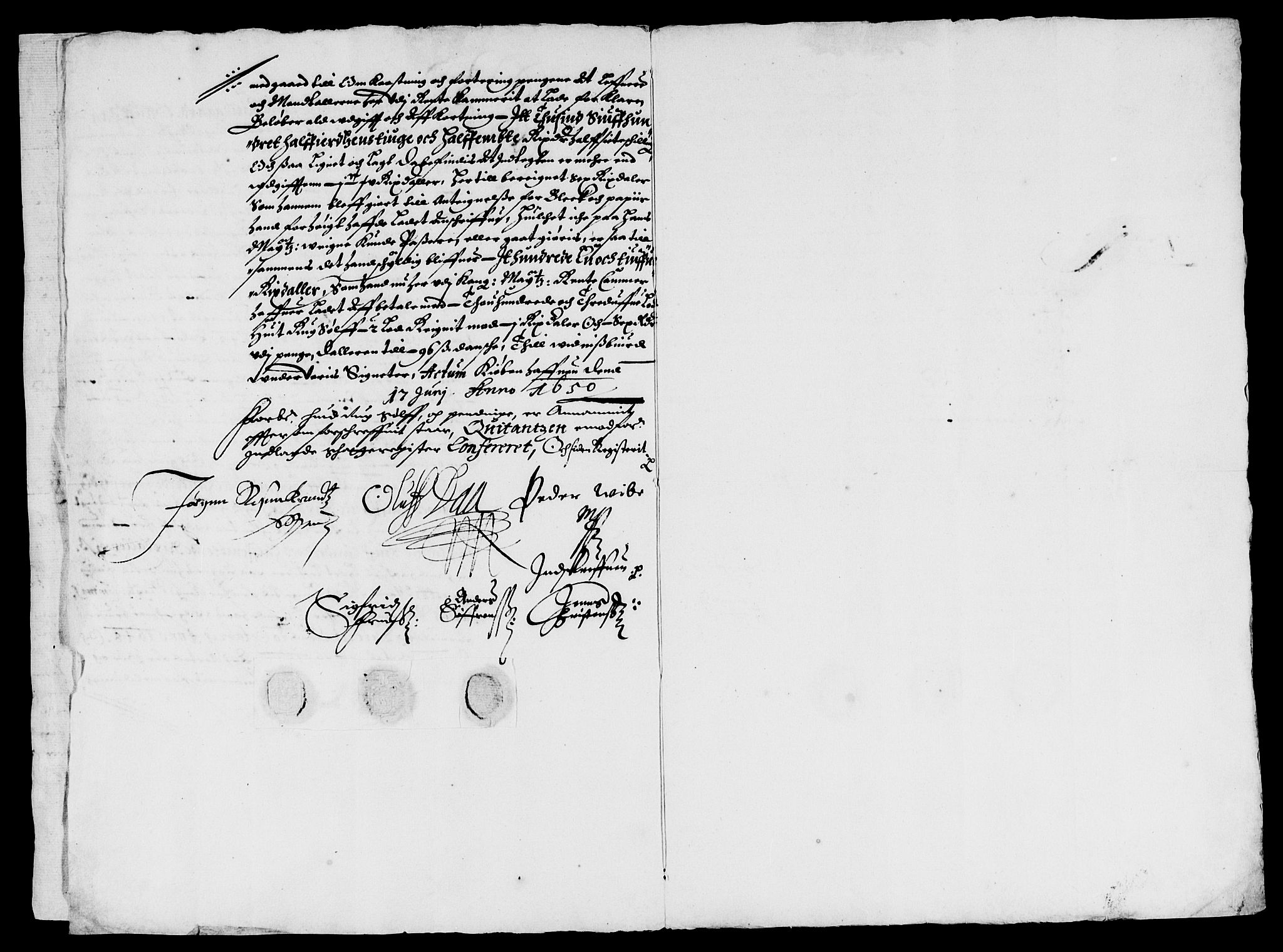 Rentekammeret inntil 1814, Reviderte regnskaper, Lensregnskaper, RA/EA-5023/R/Rb/Rbc/L0007: Tune, Åbygge og Veme len, 1648-1652