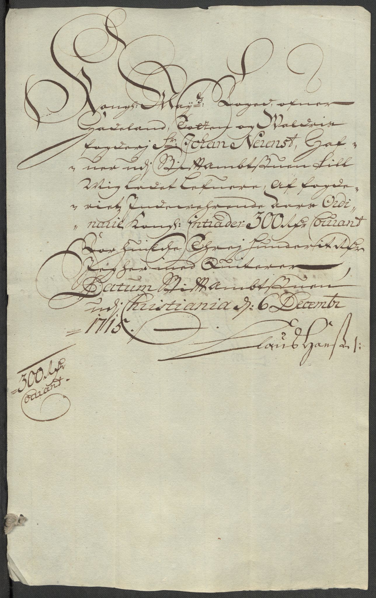 Rentekammeret inntil 1814, Reviderte regnskaper, Fogderegnskap, AV/RA-EA-4092/R18/L1314: Fogderegnskap Hadeland, Toten og Valdres, 1715, s. 467