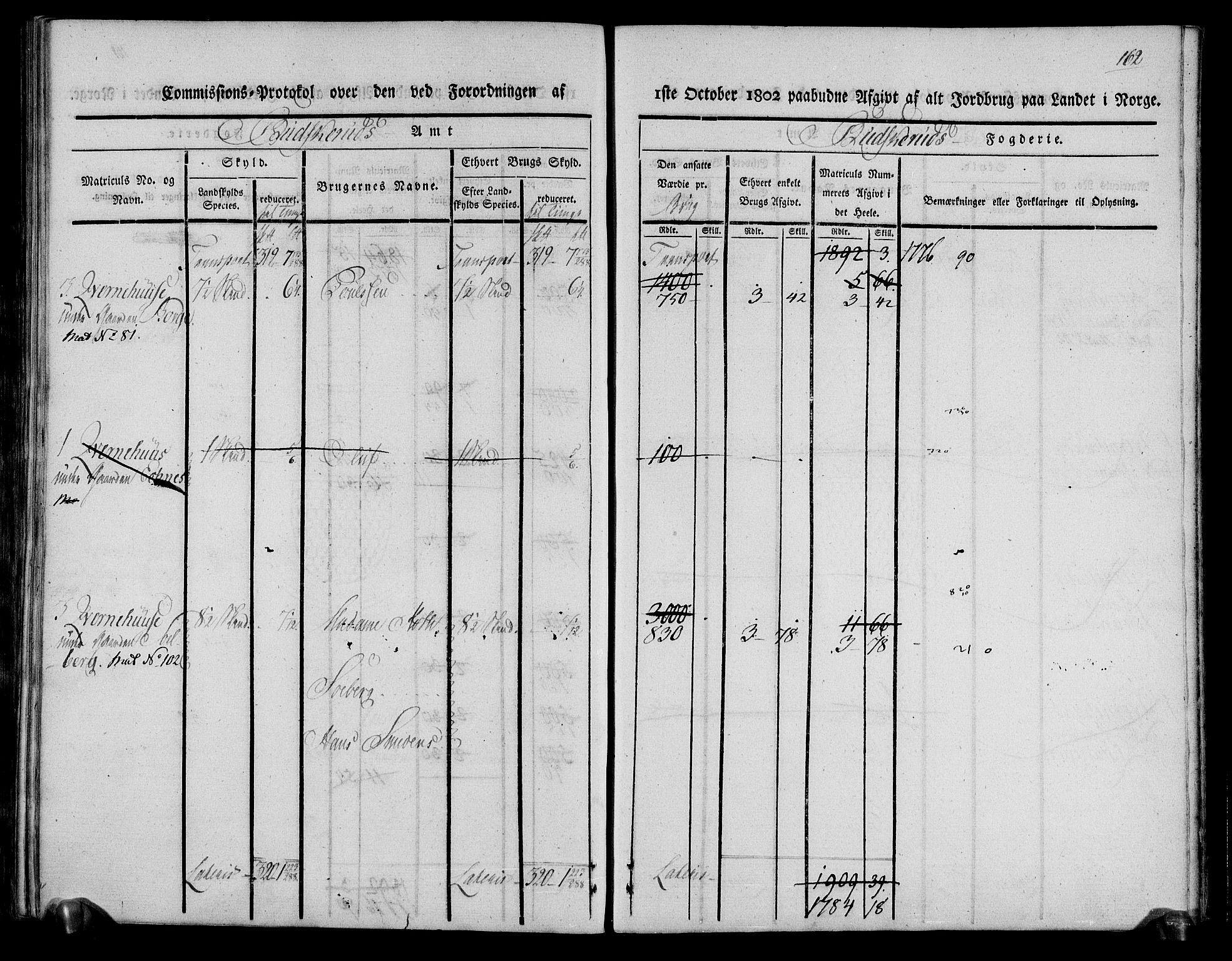 Rentekammeret inntil 1814, Realistisk ordnet avdeling, RA/EA-4070/N/Ne/Nea/L0061: Buskerud fogderi. Kommisjonsprotokoll for Eiker prestegjeld, 1803, s. 163