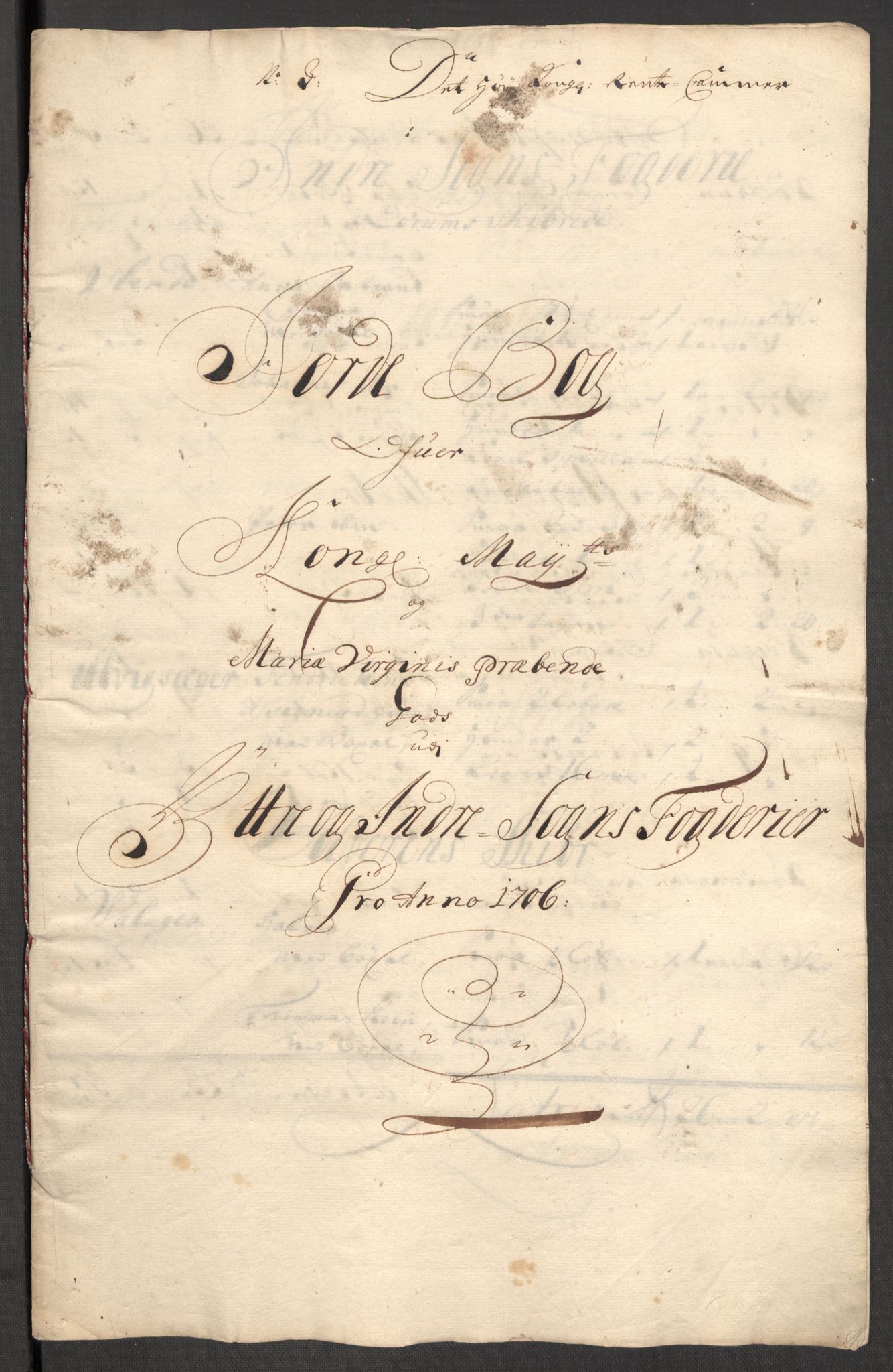 Rentekammeret inntil 1814, Reviderte regnskaper, Fogderegnskap, RA/EA-4092/R52/L3314: Fogderegnskap Sogn, 1705-1707, s. 324