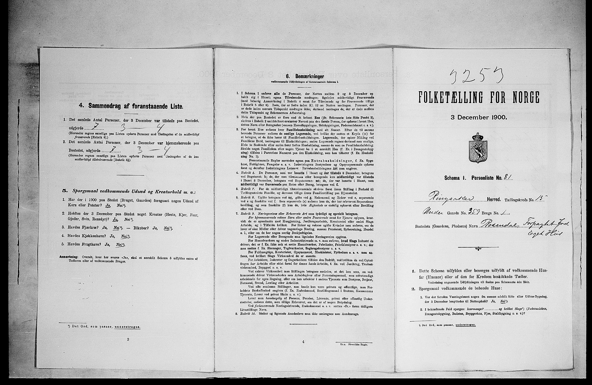 SAH, Folketelling 1900 for 0412 Ringsaker herred, 1900, s. 2864