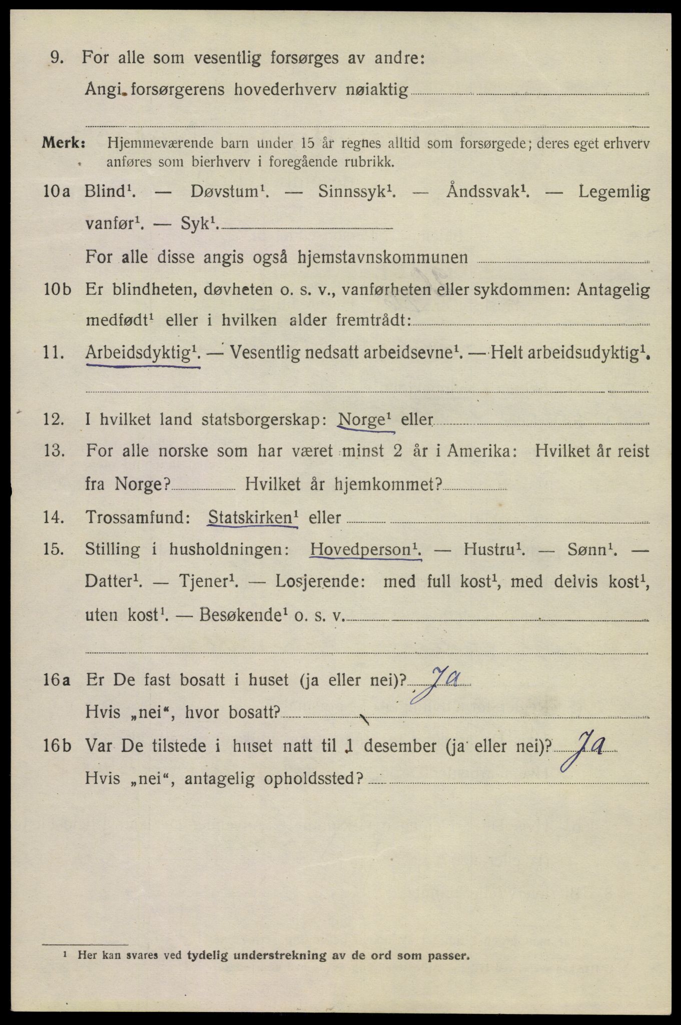 SAKO, Folketelling 1920 for 0801 Kragerø kjøpstad, 1920, s. 7284