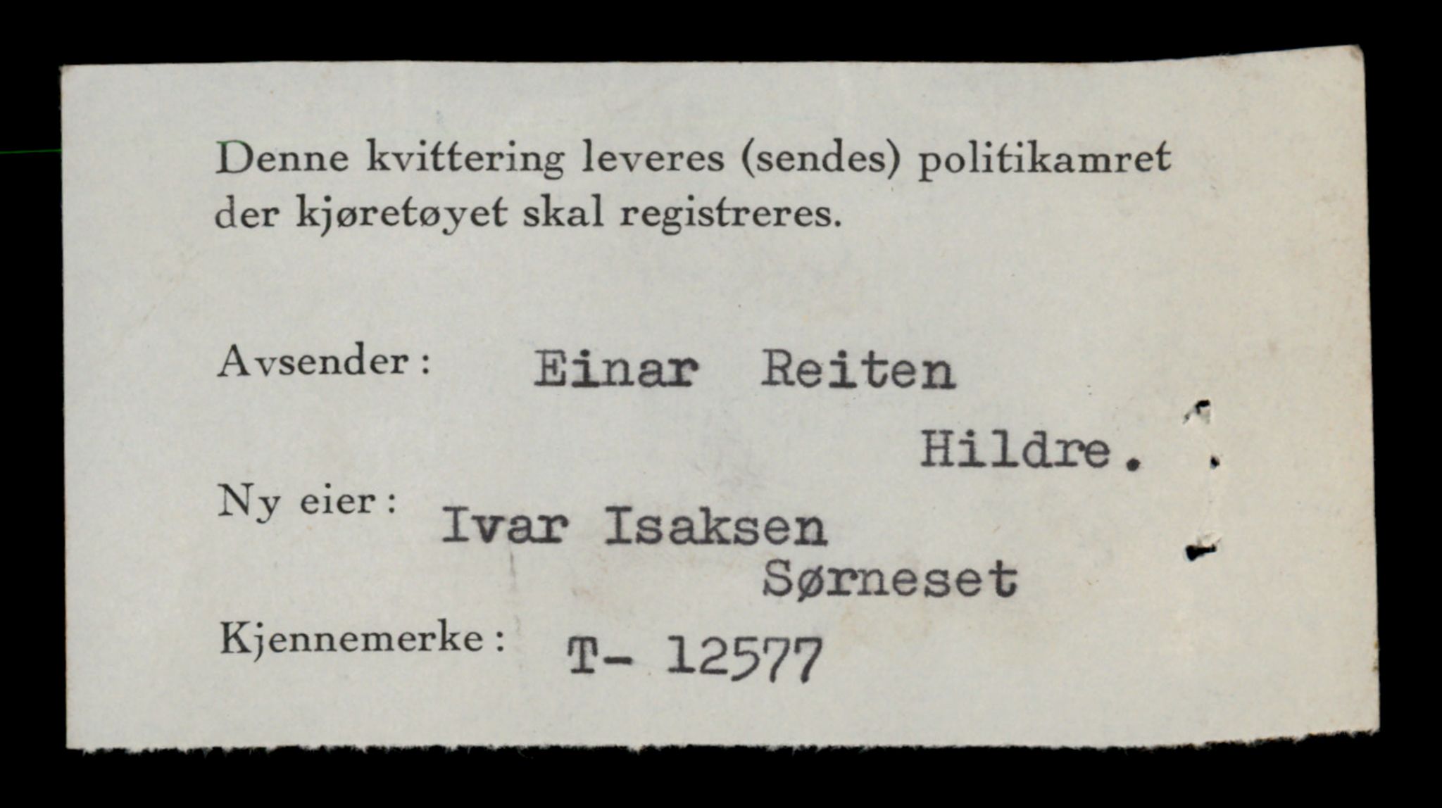 Møre og Romsdal vegkontor - Ålesund trafikkstasjon, AV/SAT-A-4099/F/Fe/L0034: Registreringskort for kjøretøy T 12500 - T 12652, 1927-1998, s. 1477