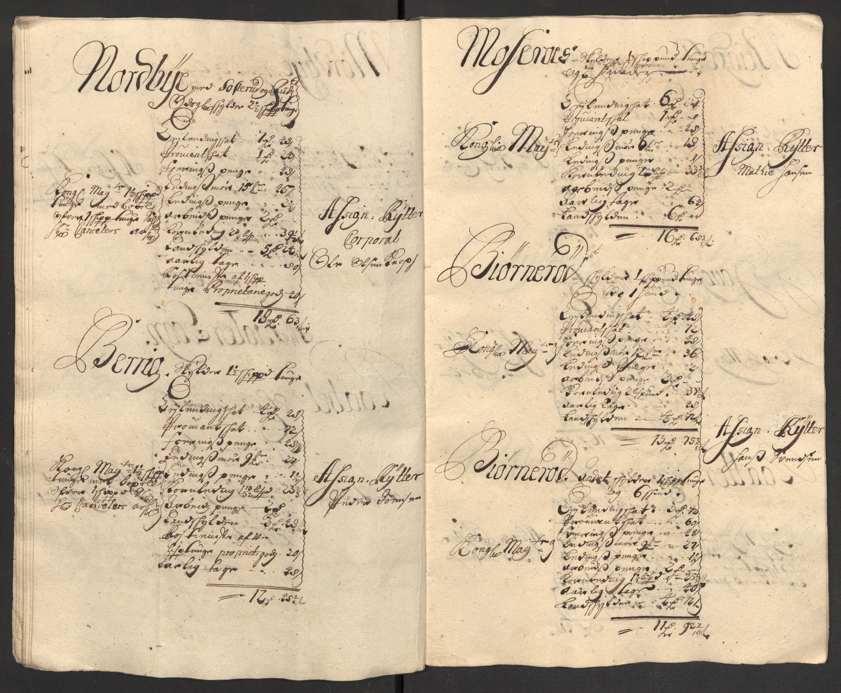 Rentekammeret inntil 1814, Reviderte regnskaper, Fogderegnskap, AV/RA-EA-4092/R04/L0131: Fogderegnskap Moss, Onsøy, Tune, Veme og Åbygge, 1702, s. 123