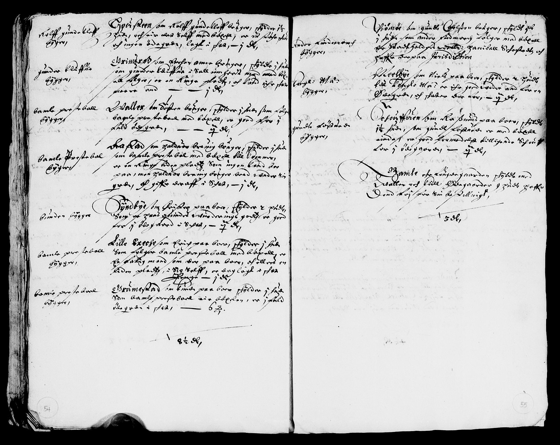 Rentekammeret inntil 1814, Reviderte regnskaper, Lensregnskaper, AV/RA-EA-5023/R/Rb/Rbp/L0034: Bratsberg len, 1647-1649