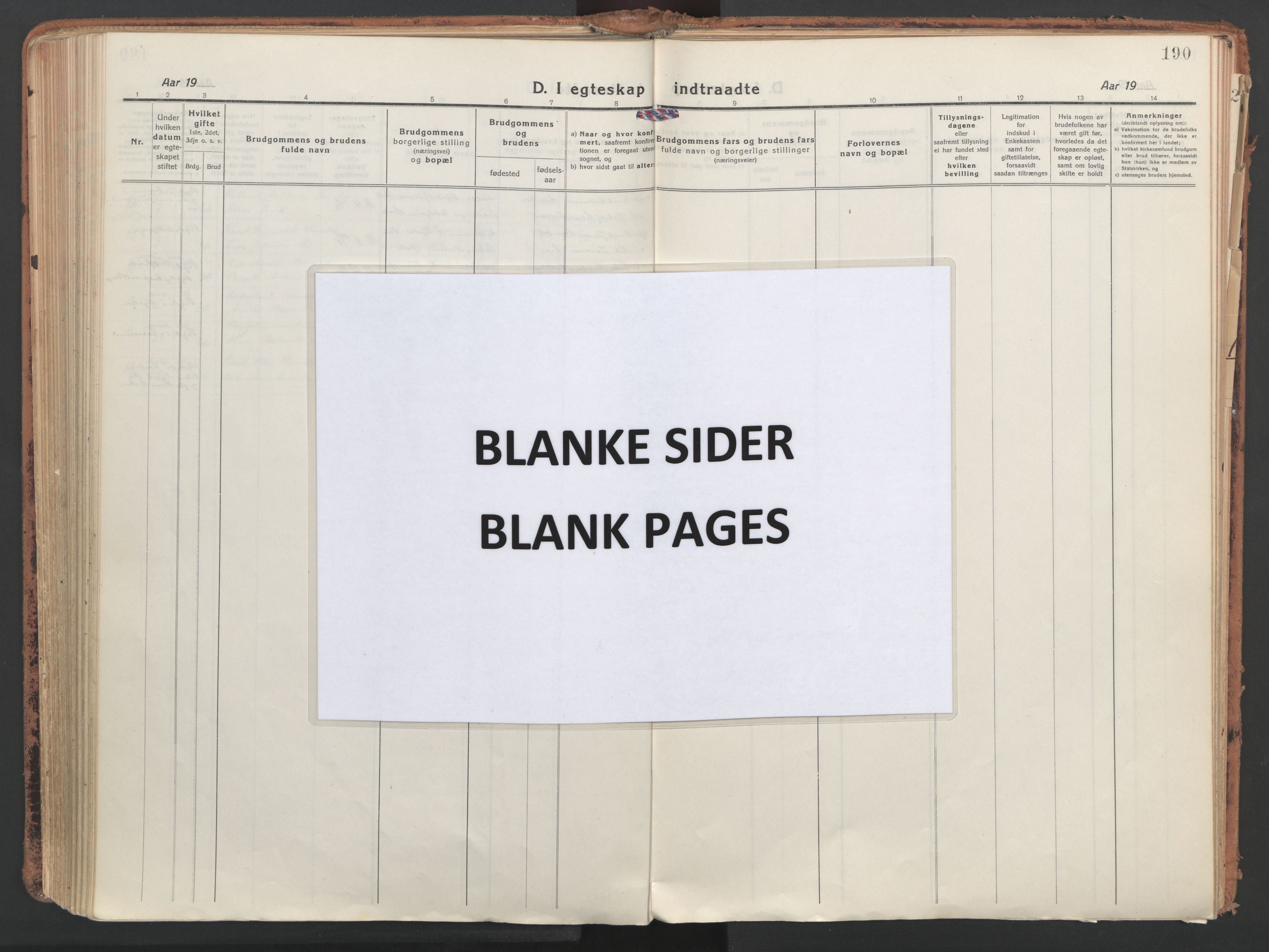 Ministerialprotokoller, klokkerbøker og fødselsregistre - Møre og Romsdal, AV/SAT-A-1454/513/L0180: Ministerialbok nr. 513A07, 1919-1929, s. 190